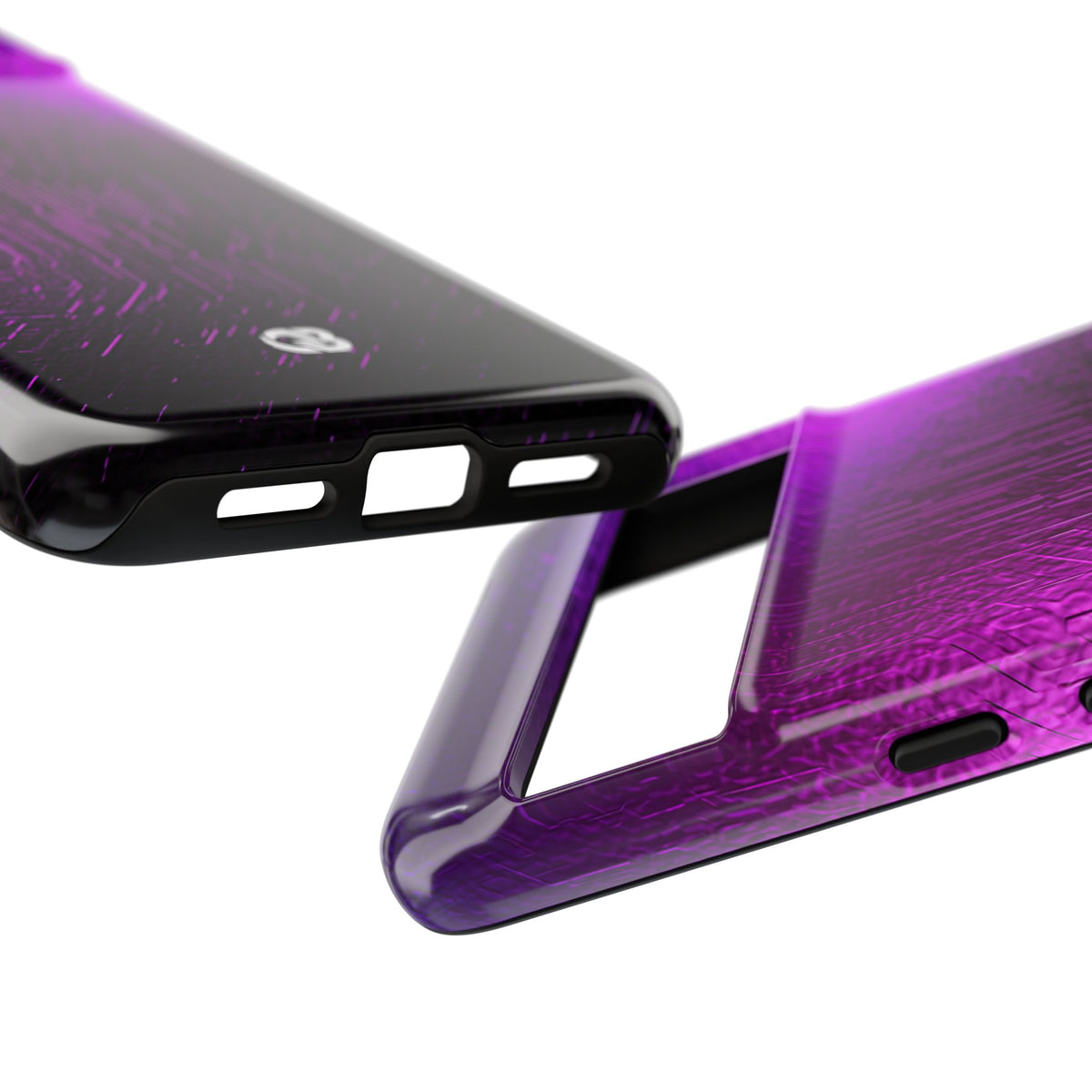 Violet Cyber Circuit · Tough Phone Case for Pixel · Purple