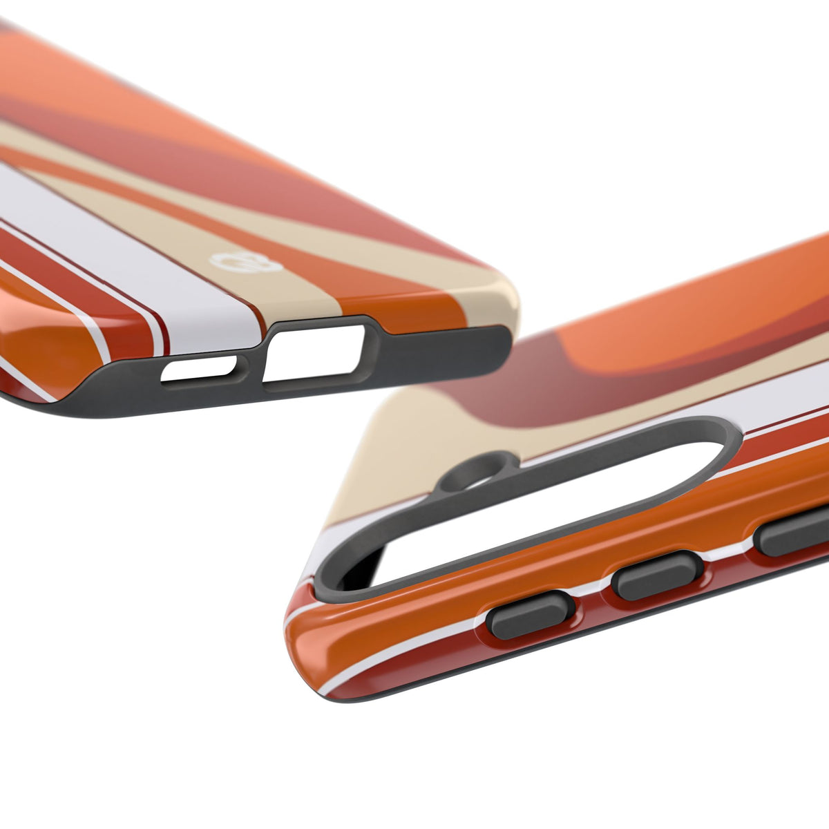 Terracotta Strata · Tough Phone Case for Samsung · Orange