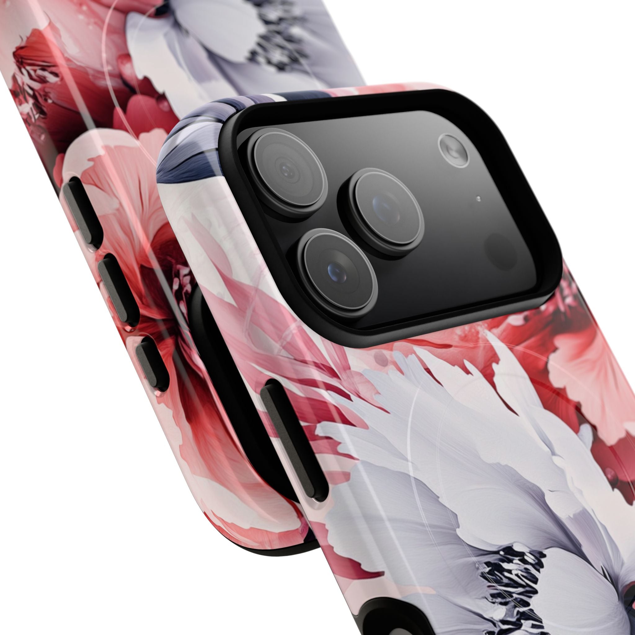 Coral Bloom iPhone 17 Pro Case - Tough+ - CASE•BOB