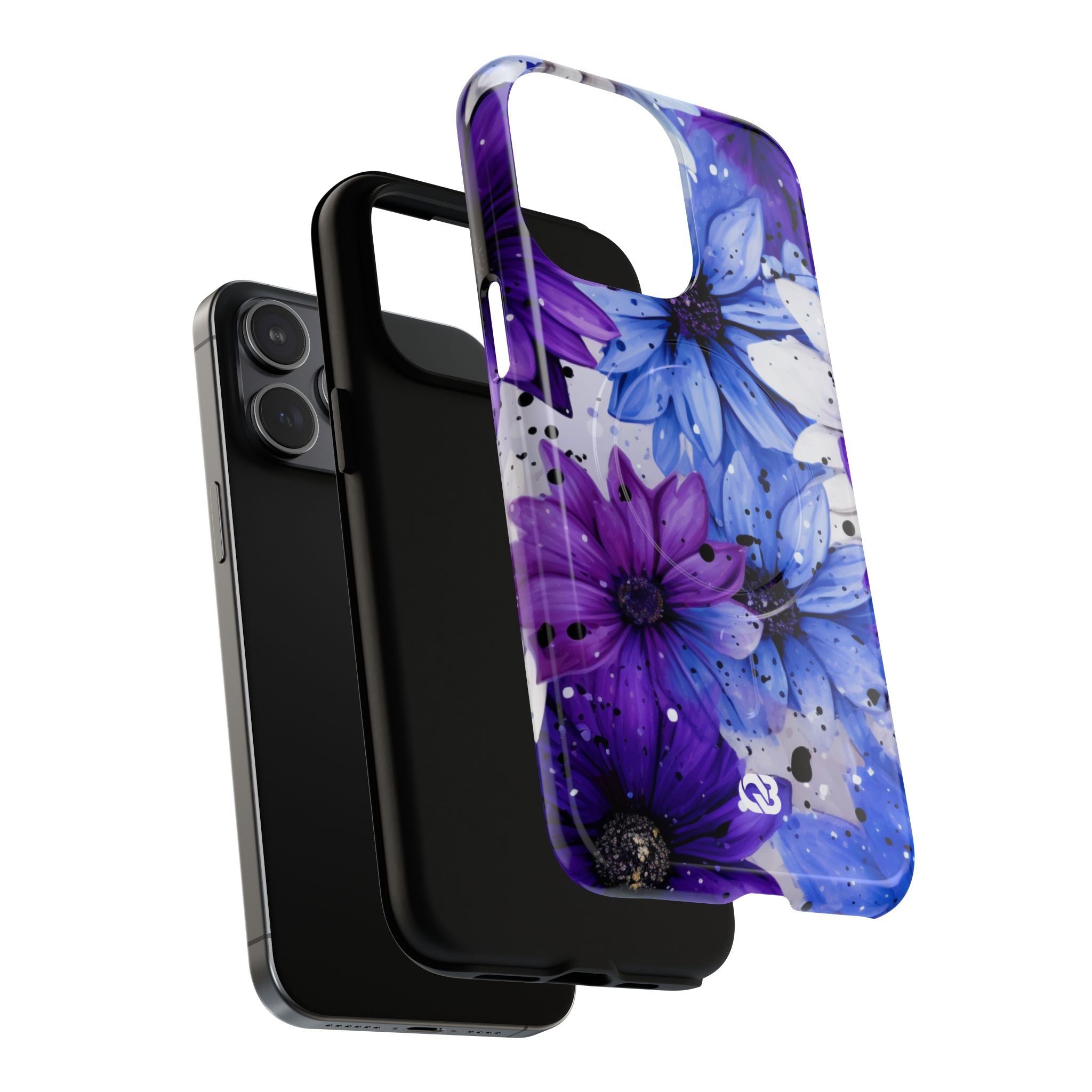 Ink Splatter Blooms · Tough+ Custodia per iPhone · Magsafe