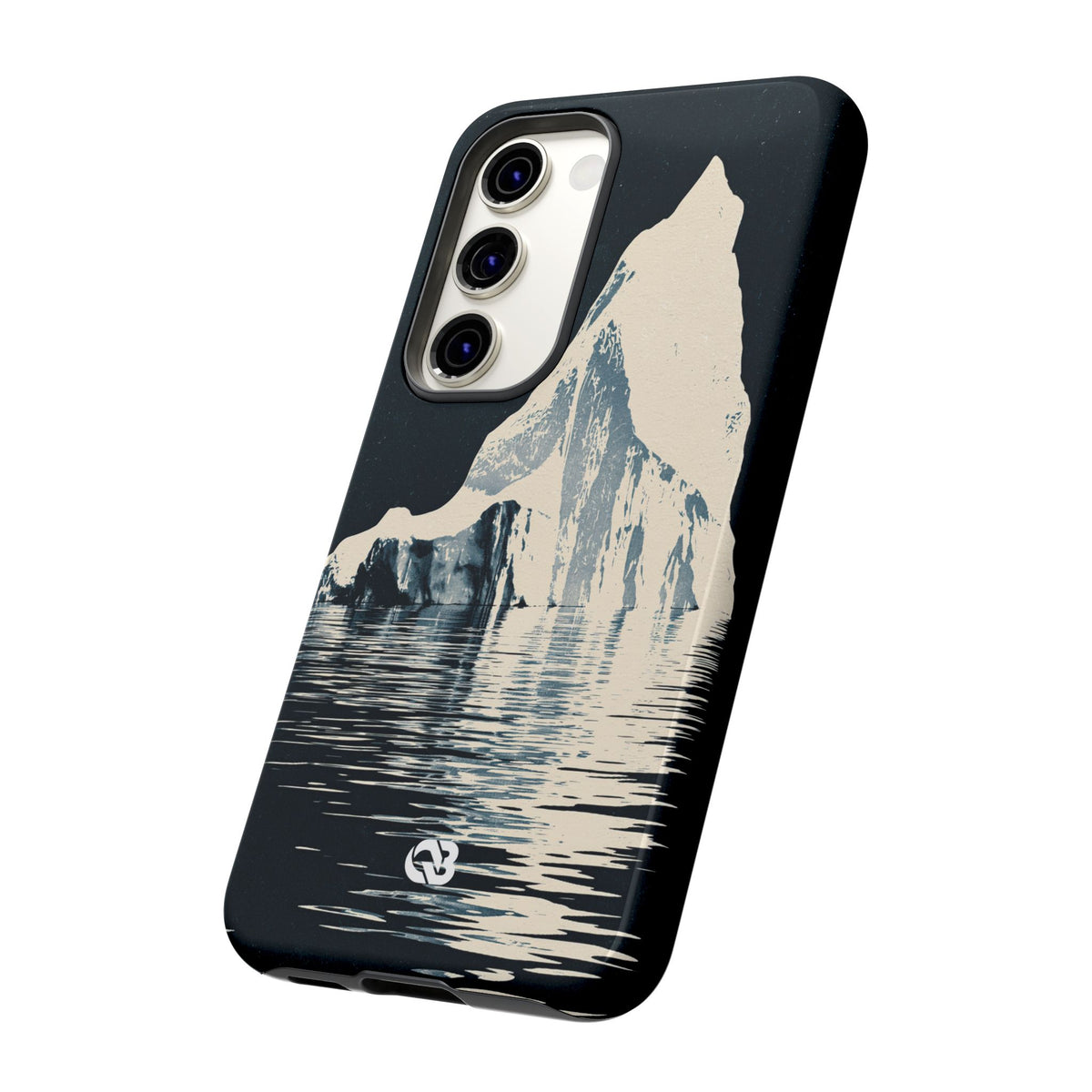Blue Tough Phone Case for Samsung - Frozen Navy Monolith