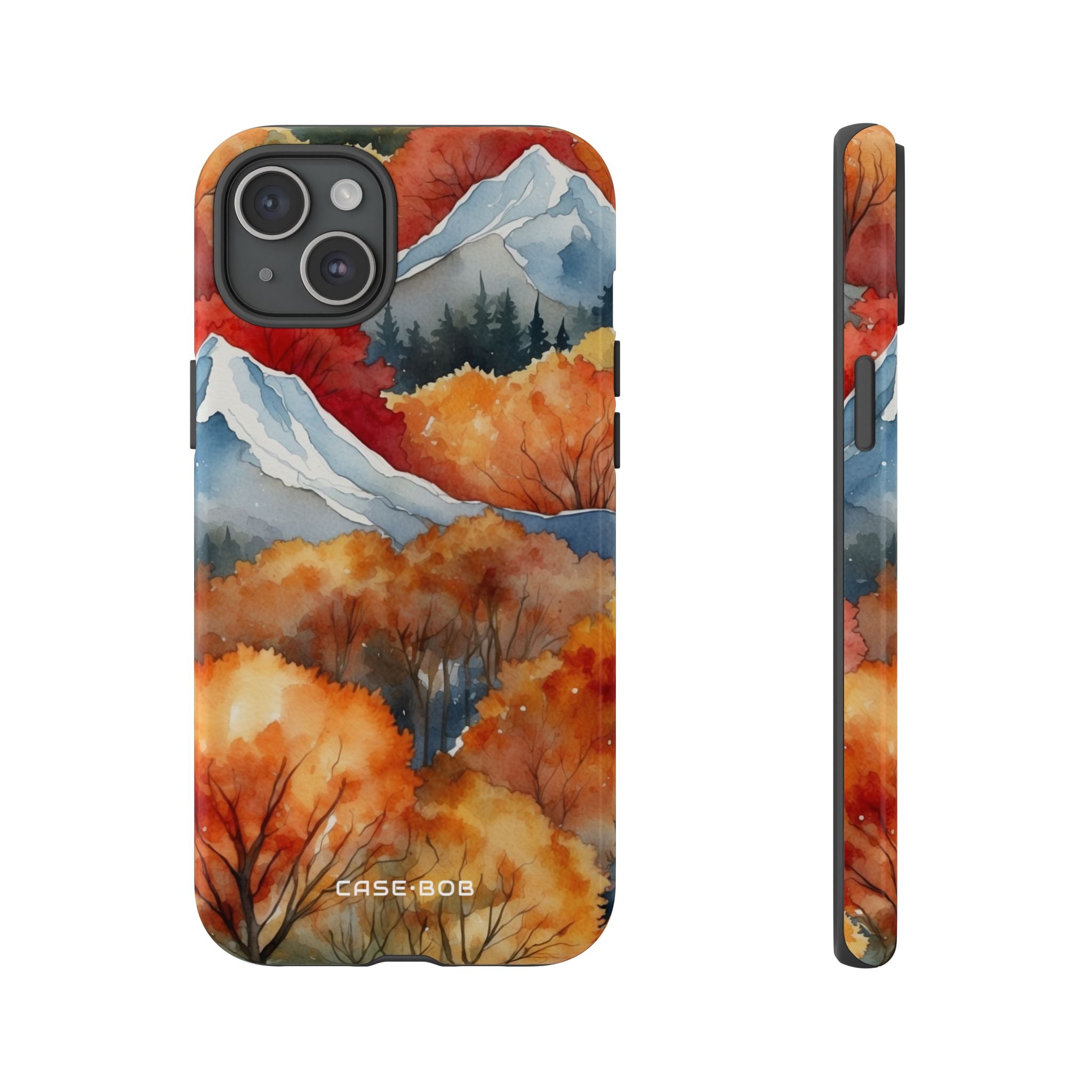 Snowcap Radiance iPhone 15 Plus Cover - Tough