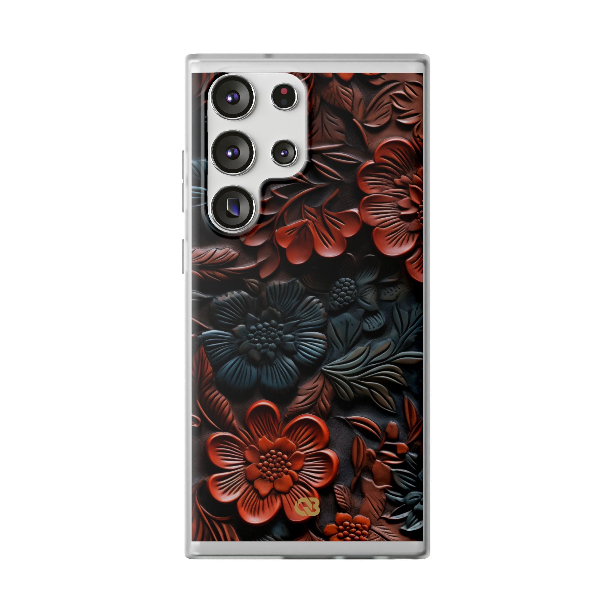 Carved Earth Bloom · Soft Phone Case for Samsung