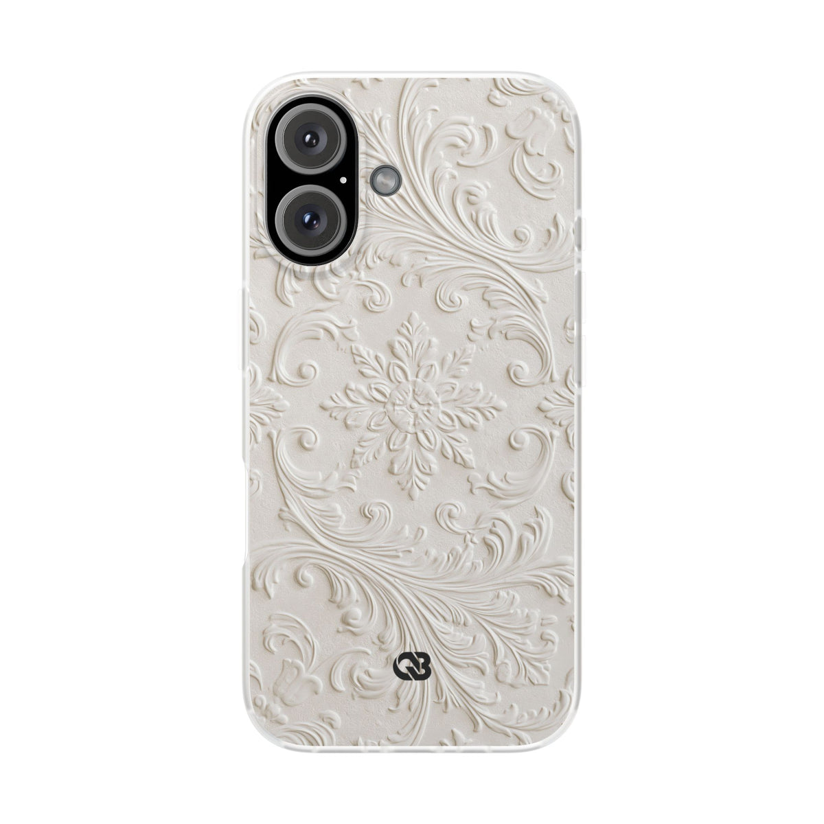 Sculpted Acanthus Relief · Lite Phone Case for iPhone · White