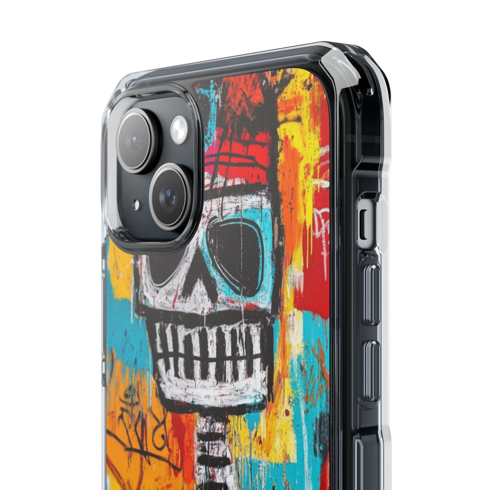 Skeleton Riot iPhone 15 Plus Case - Impact