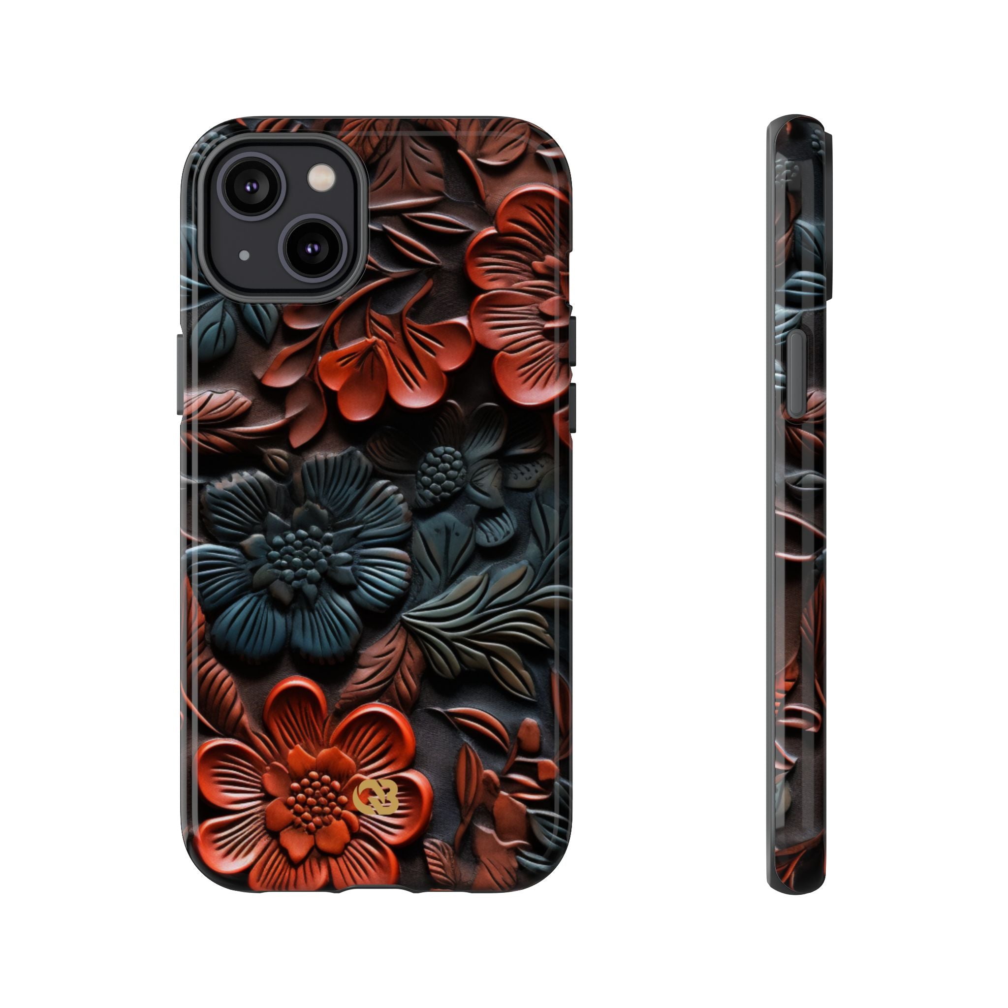 Carved Earth Bloom · Tough Handyhülle für iPhone