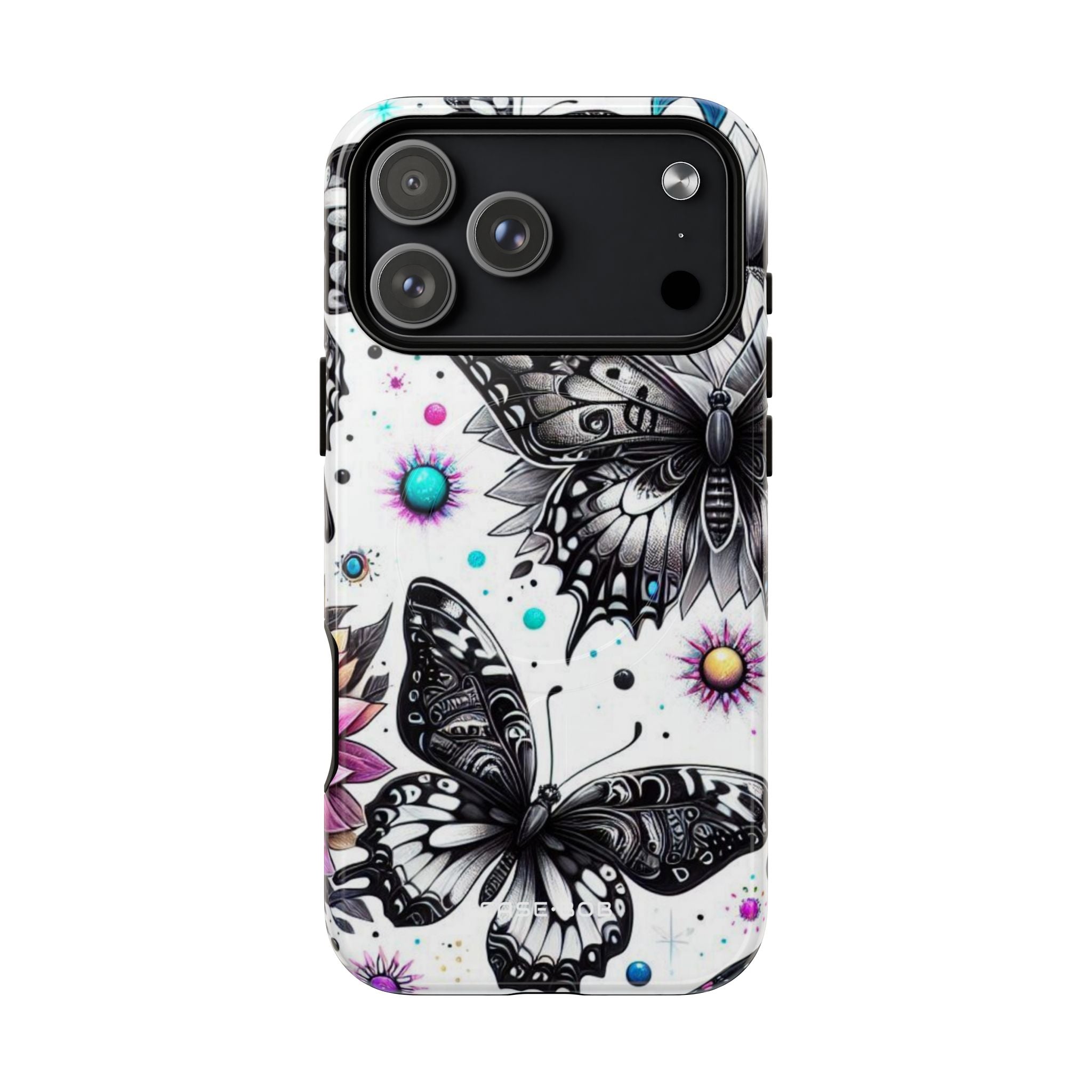 Butterfly Bloom iPhone 17 Pro Max Case - Tough+ - CASE•BOB