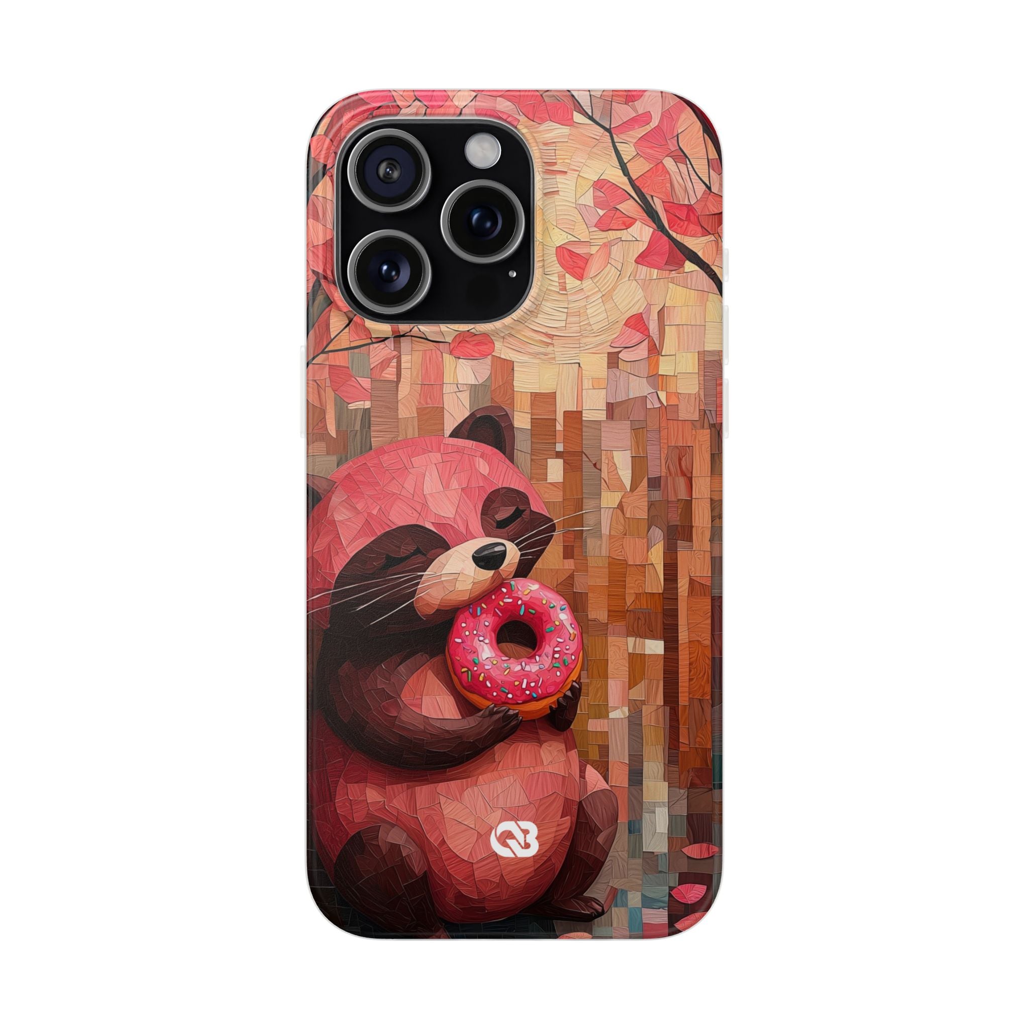 Crimson Donut Bandit · Soft Custodia per iPhone