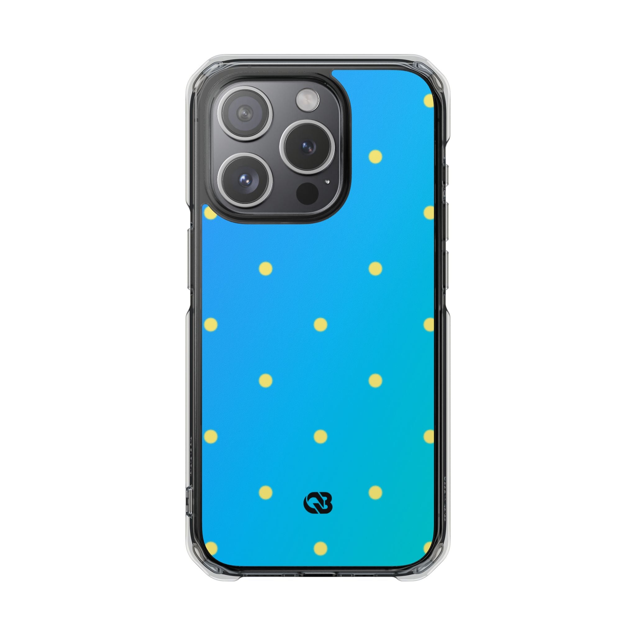 Cyan Sun Dots · Impact Phone Case for iPhone · Magsafe