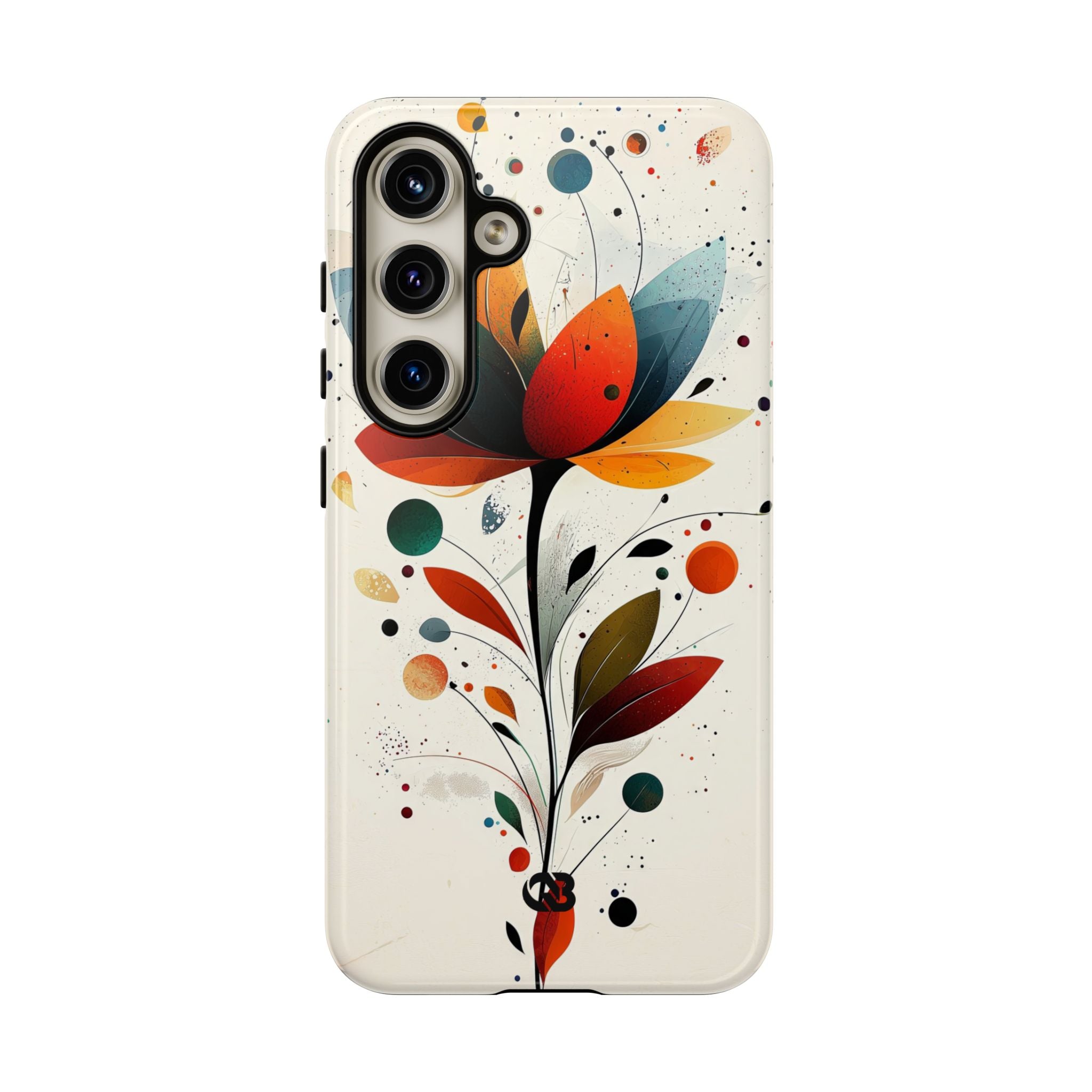 Burnt Petal Abstract · Tough Phone Case for Samsung