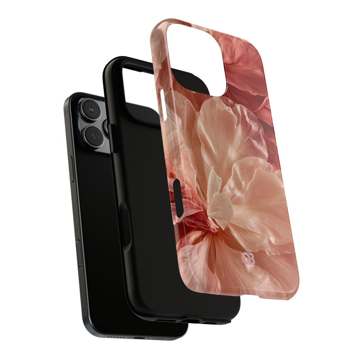 Blush Silk Bloom · Tough Phone Case for iPhone · Pink