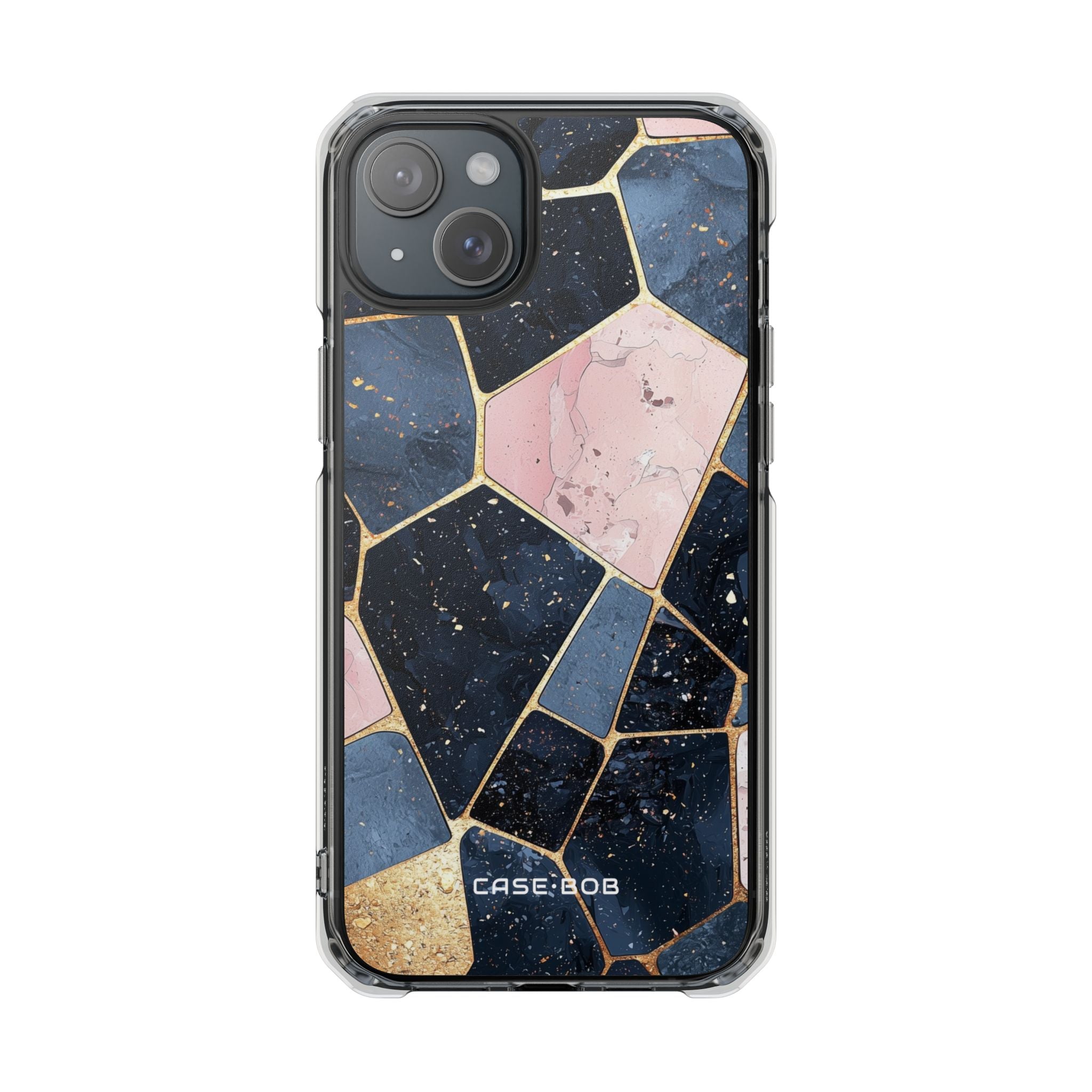 Golden Mosaic iPhone 15 Plus Case - Impact