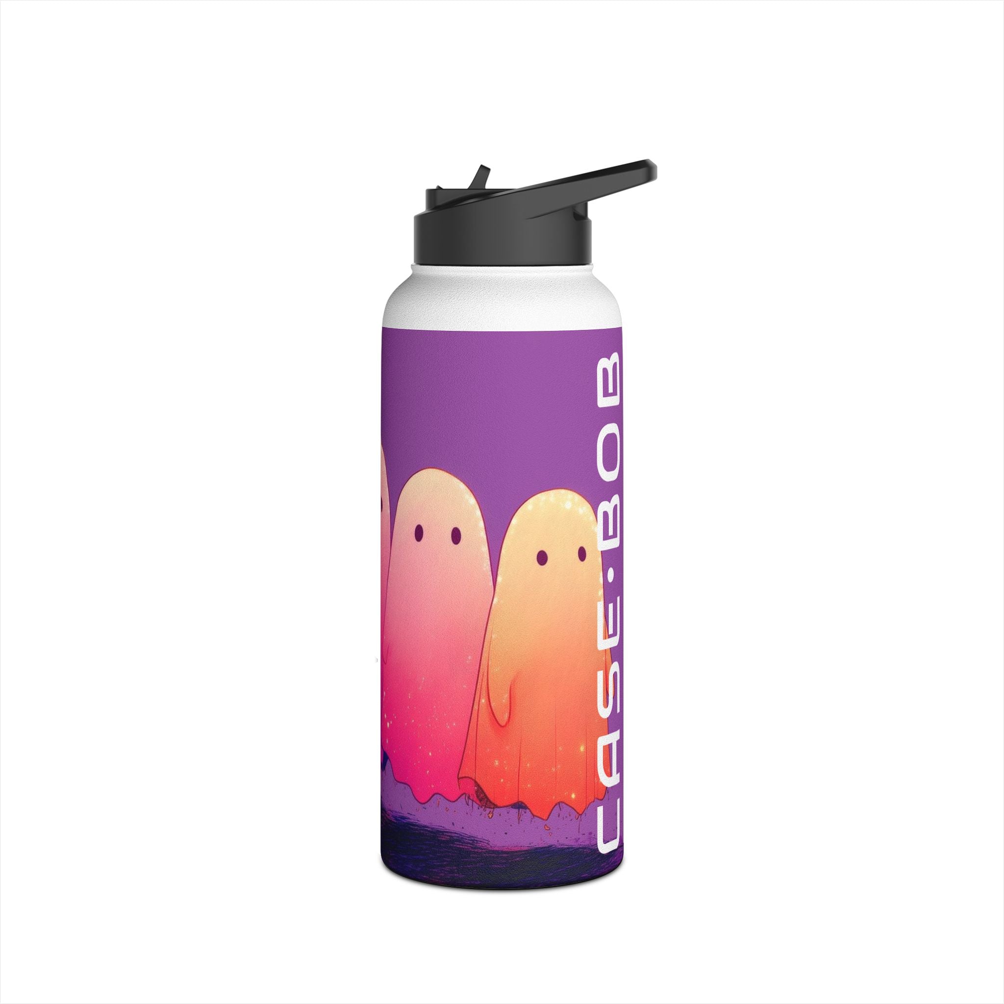 Ghostly Glow - Stainless Steel Water Bottle