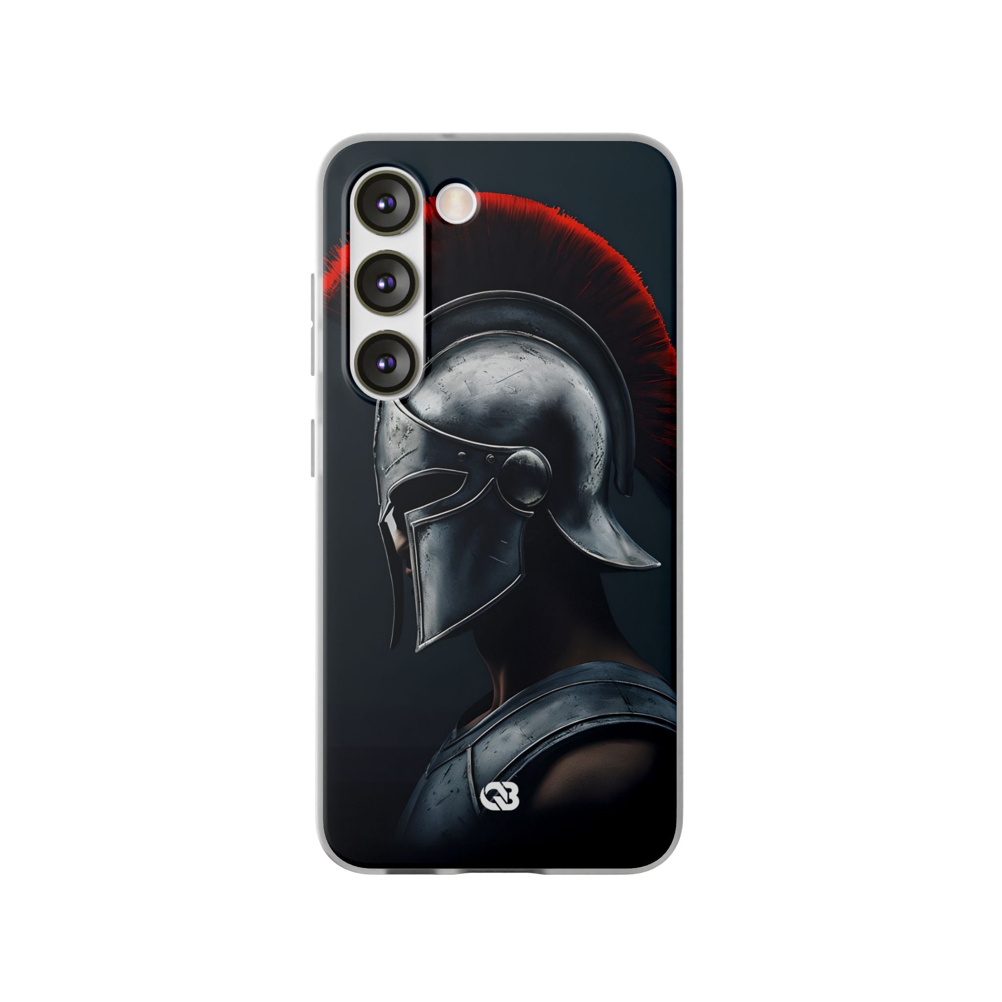 Steel Spartan Plume · Soft Phone Case for Samsung