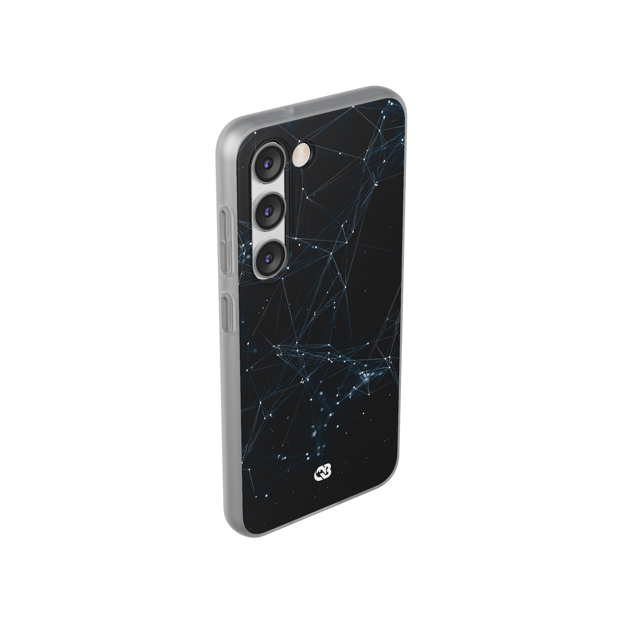 Black Lite Phone Case for Samsung - Arctic Neural Mesh