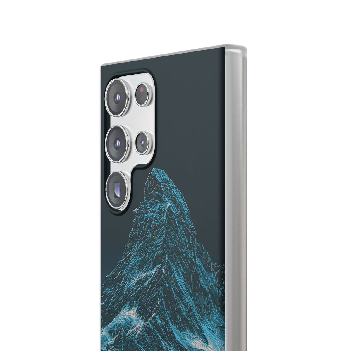 Glacial Alpine Peak · Lite Phone Case for Samsung · Blue