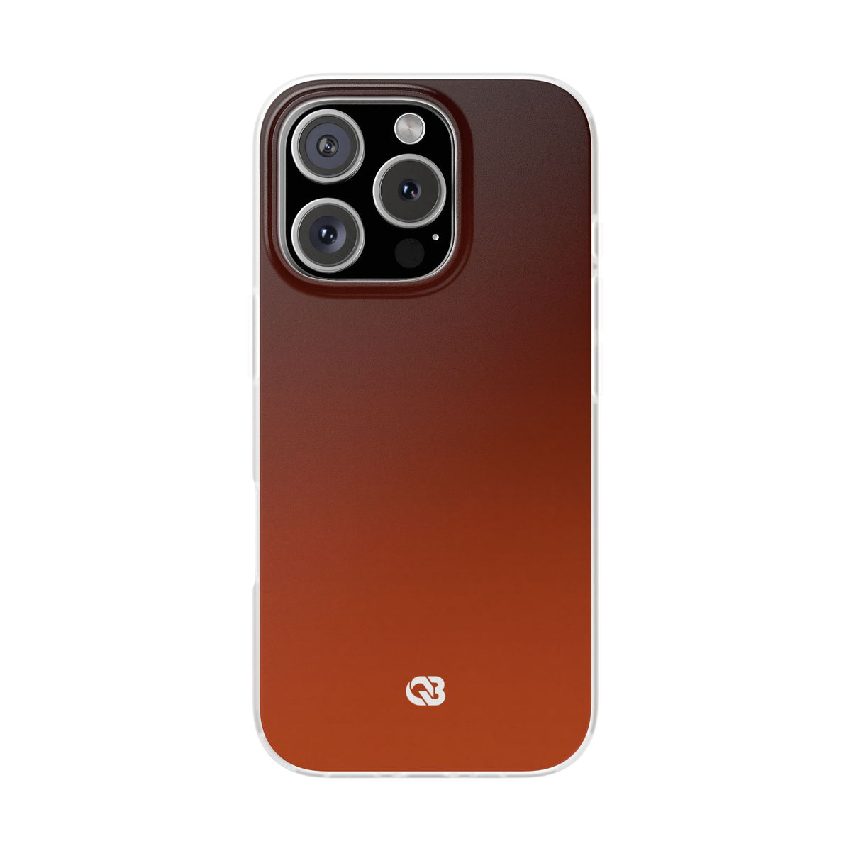 Burnt Amber Spectrum · Lite Phone Case for iPhone · Orange