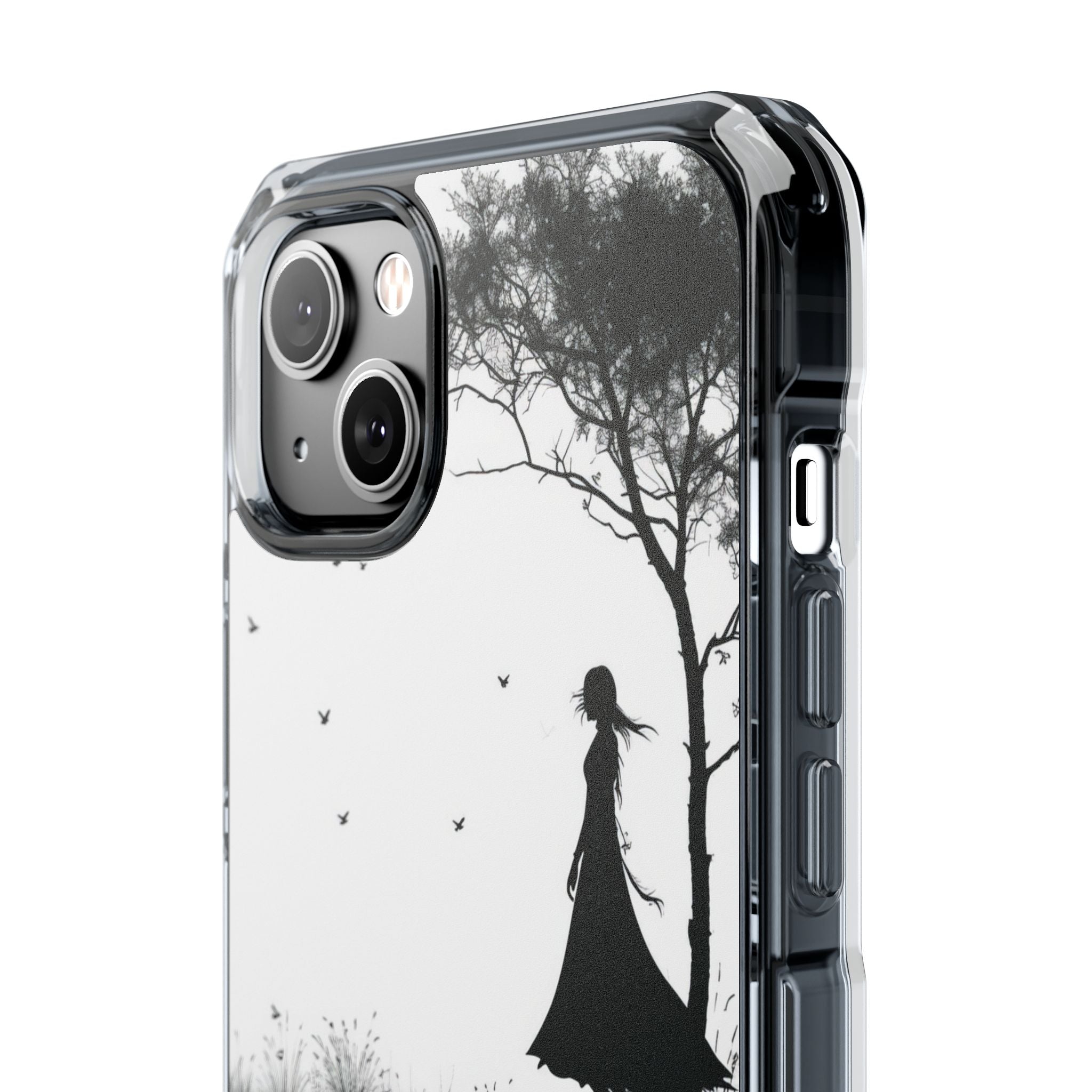 Cliffside Silhouette iPhone 14 Plus Case - Impact