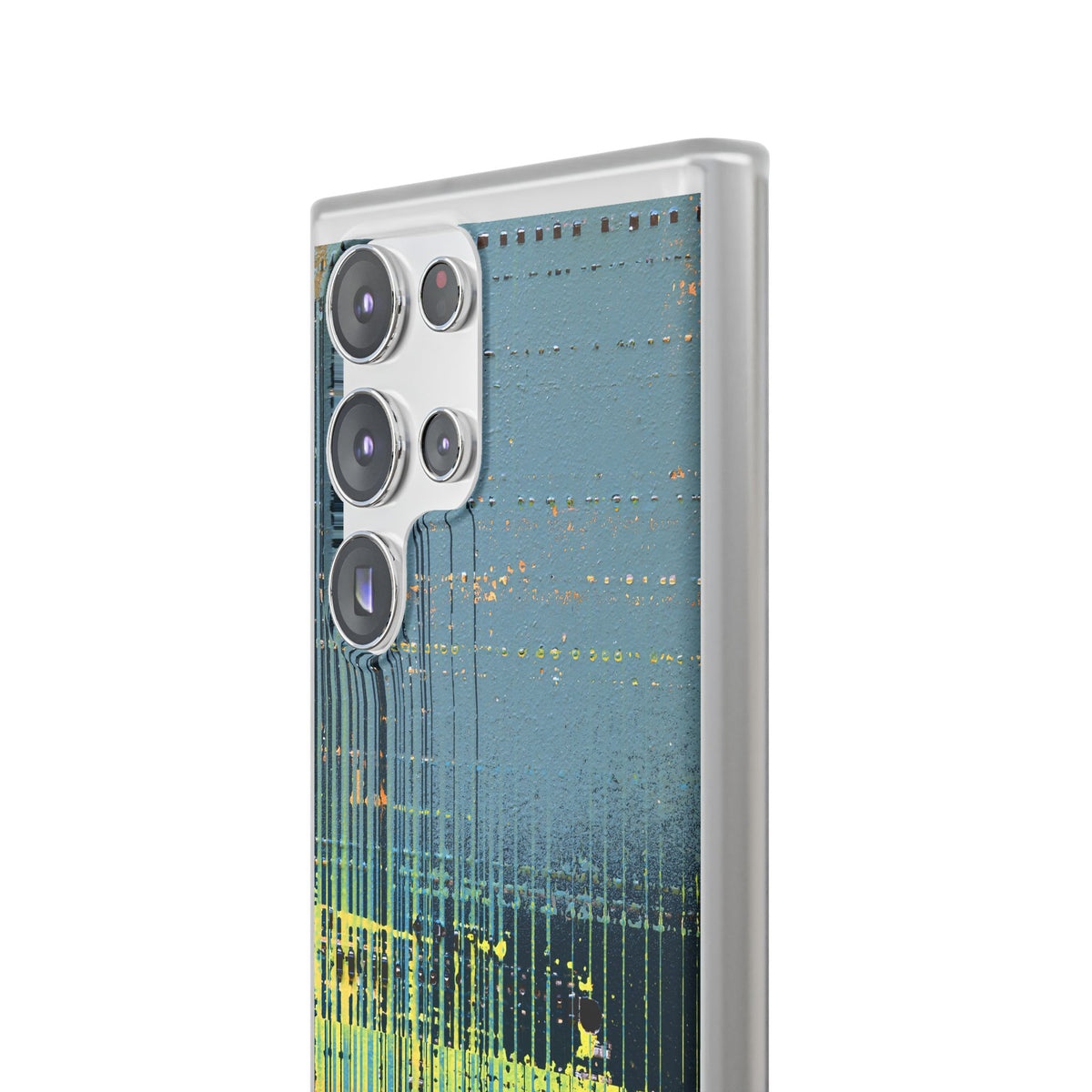 Acid Raster Circuit · Lite Phone Case for Samsung · Teal