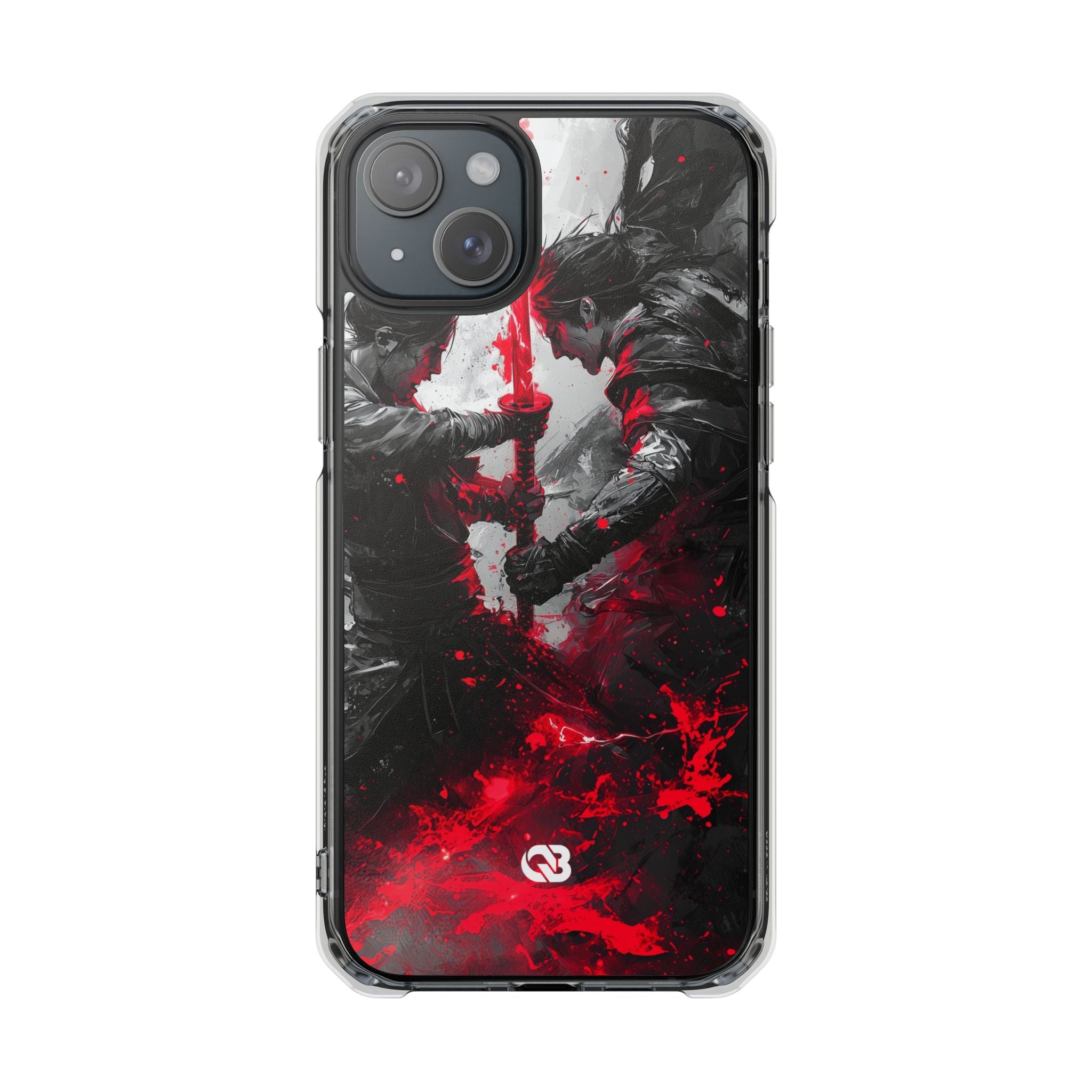 Shattered Crimson Duel · Impact Phone Case for iPhone · Magsafe