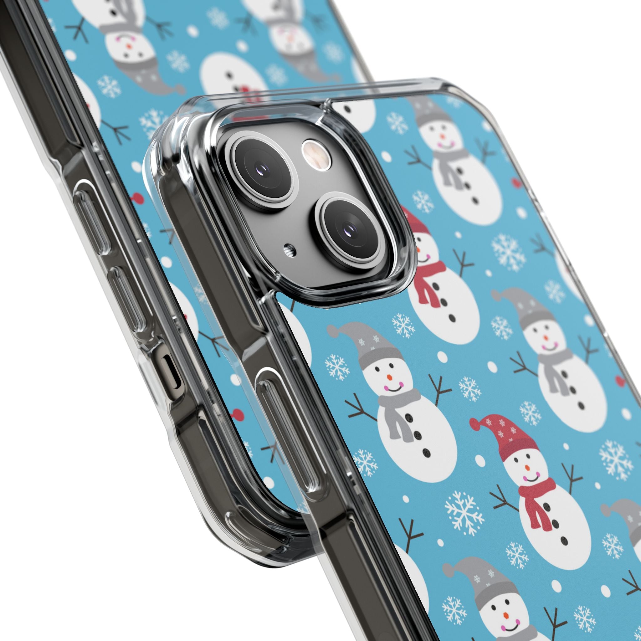 Snowman Parade iPhone 14 Cover - Impact