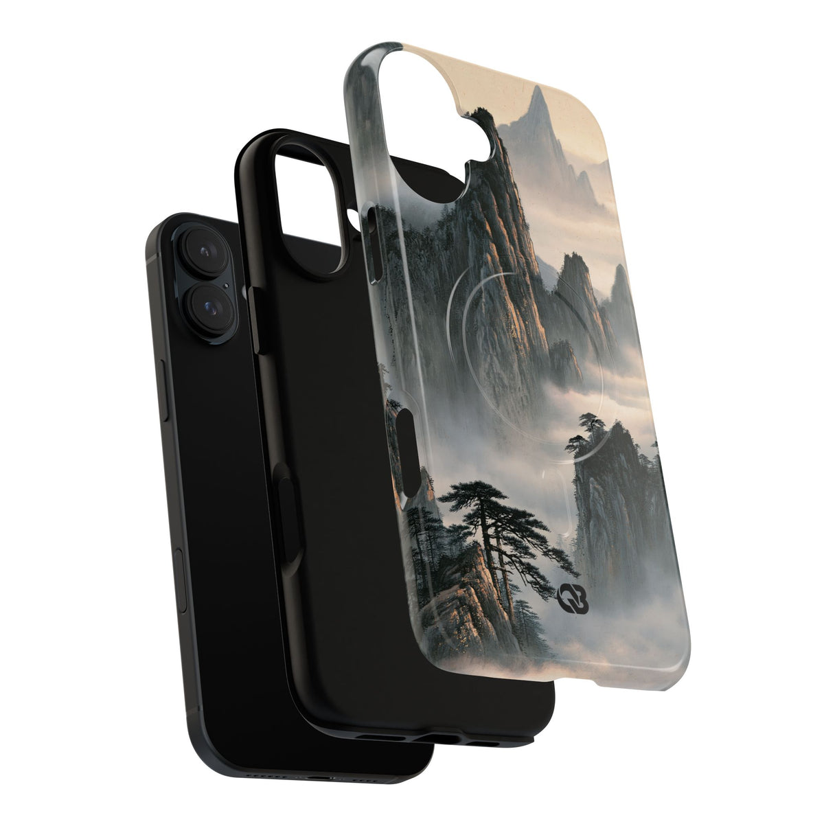 Sacred Mountain Mist · Tough 2.0 Magnetic Phone Case for iPhone · Beige