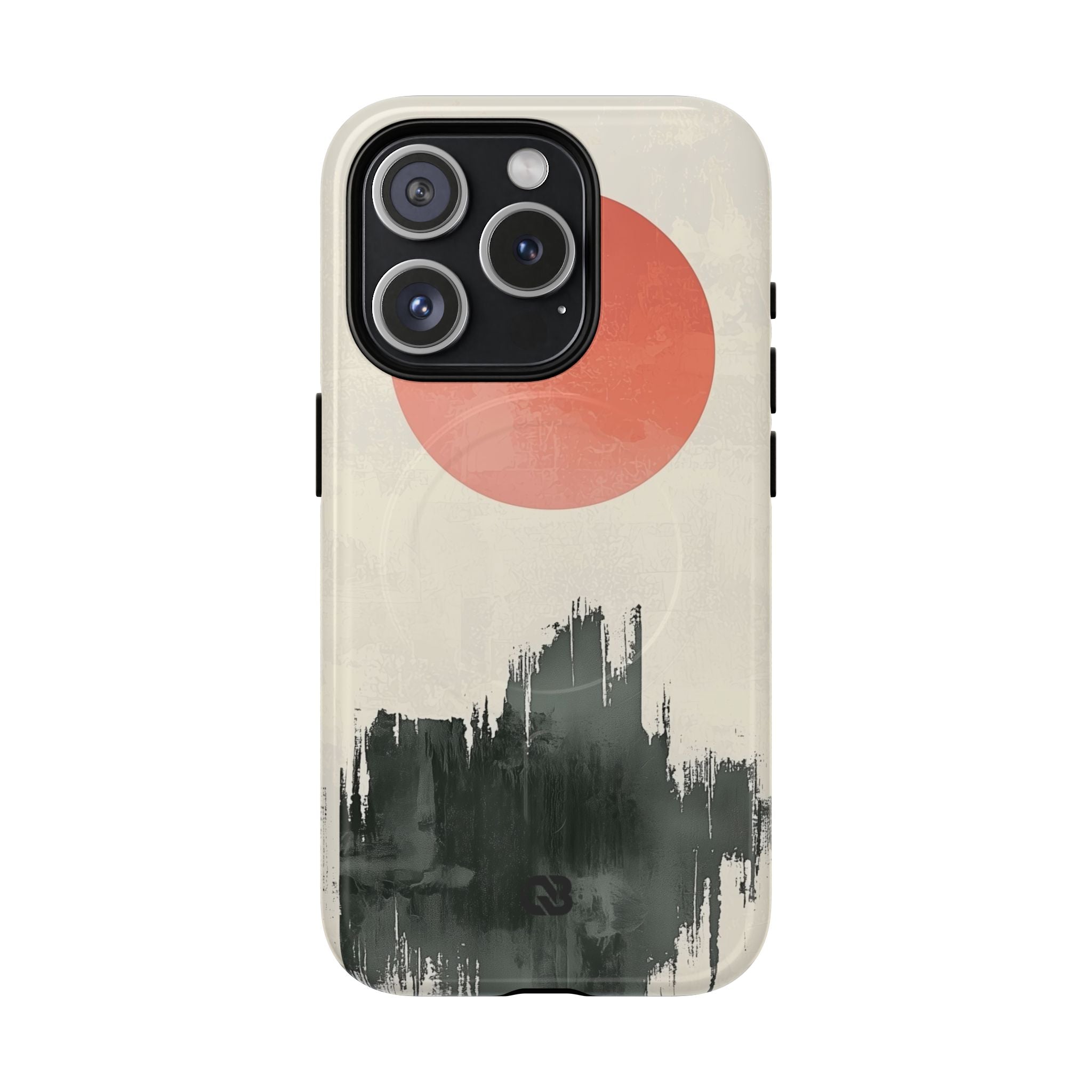 Crimson Sun Strokes · Tough+ Phone Case for iPhone · Magsafe