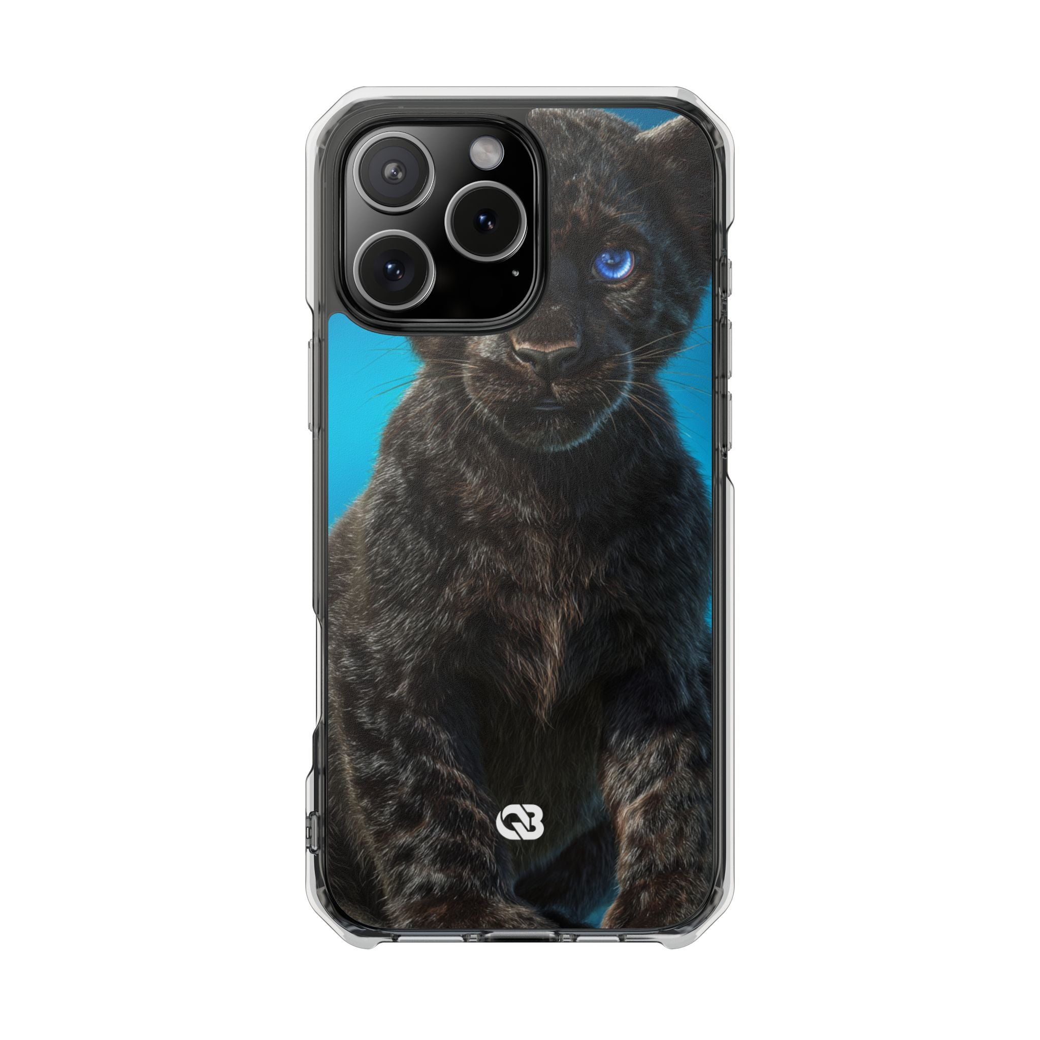 Sapphire Gaze Panther · Impact Phone Cover for iPhone · Magsafe