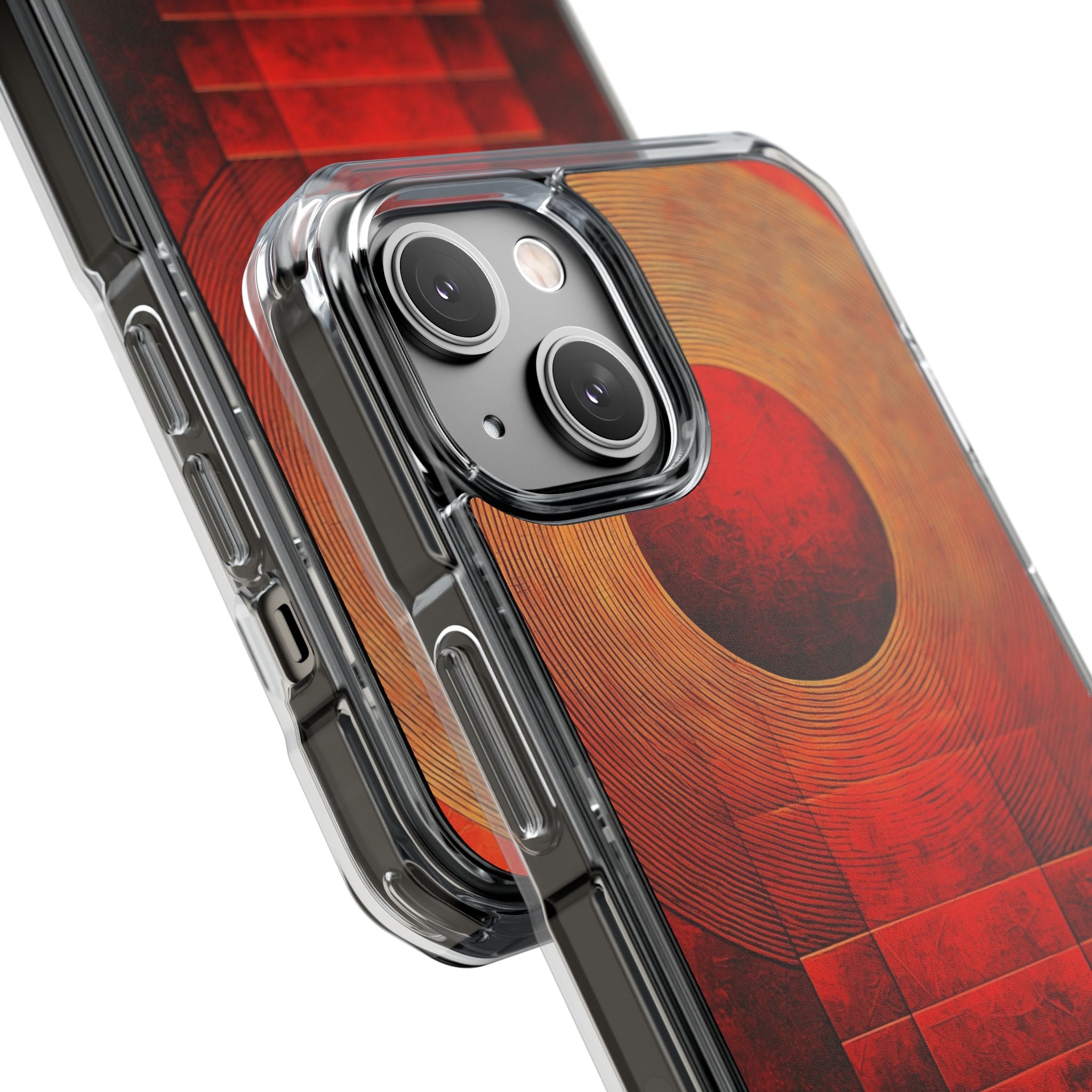 Crimson Orbit iPhone 14 Case - Impact