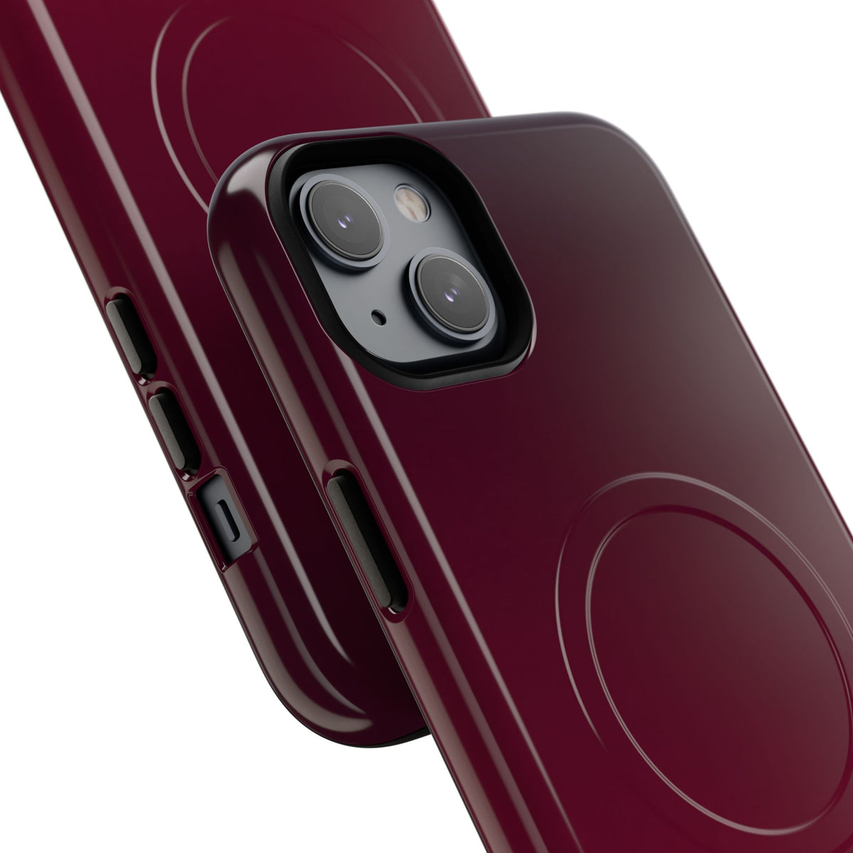 Bordeaux Spectrum · Tough 2.0 Magnetic Phone Case for iPhone · Red