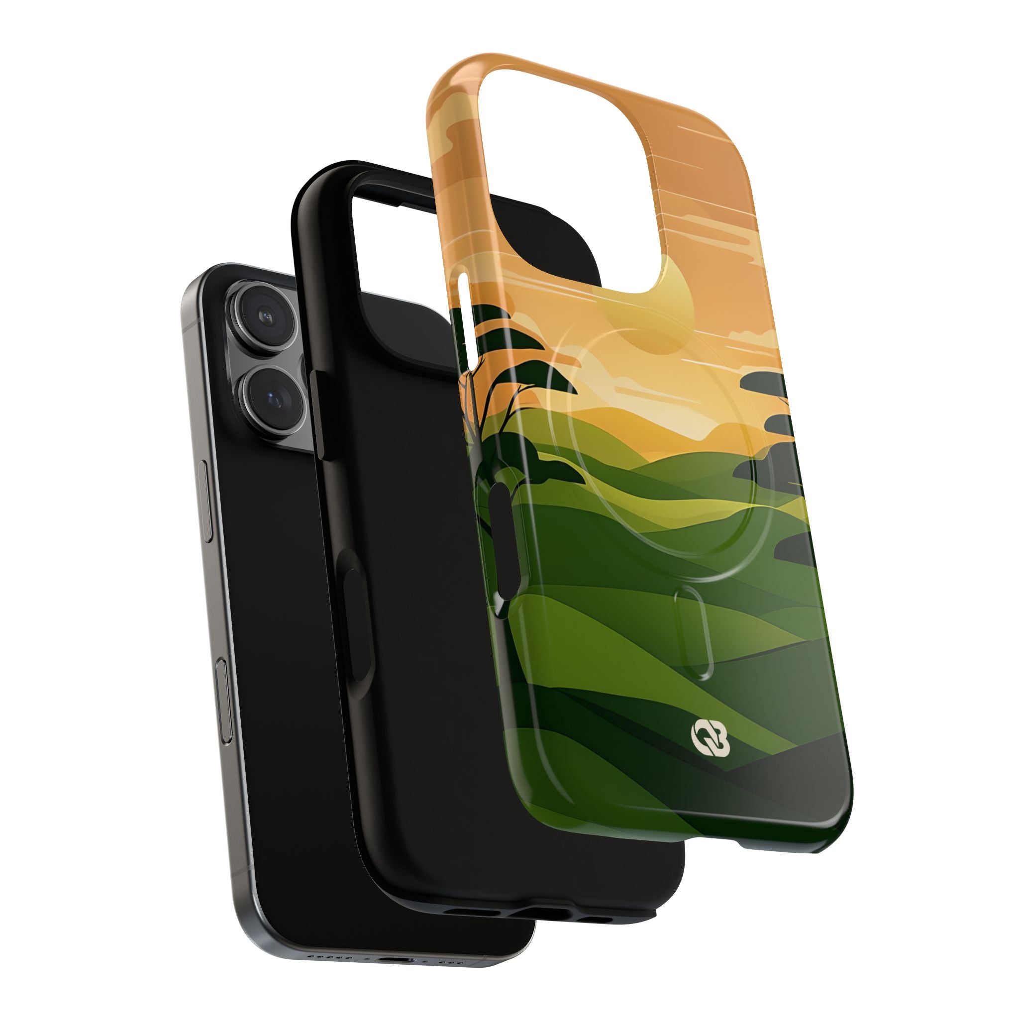Verdant Horizon Sun · Tough+ Phone Case for iPhone · Magsafe