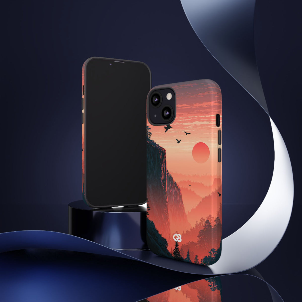 Canyon Dusk · Tough Phone Case for iPhone · Orange