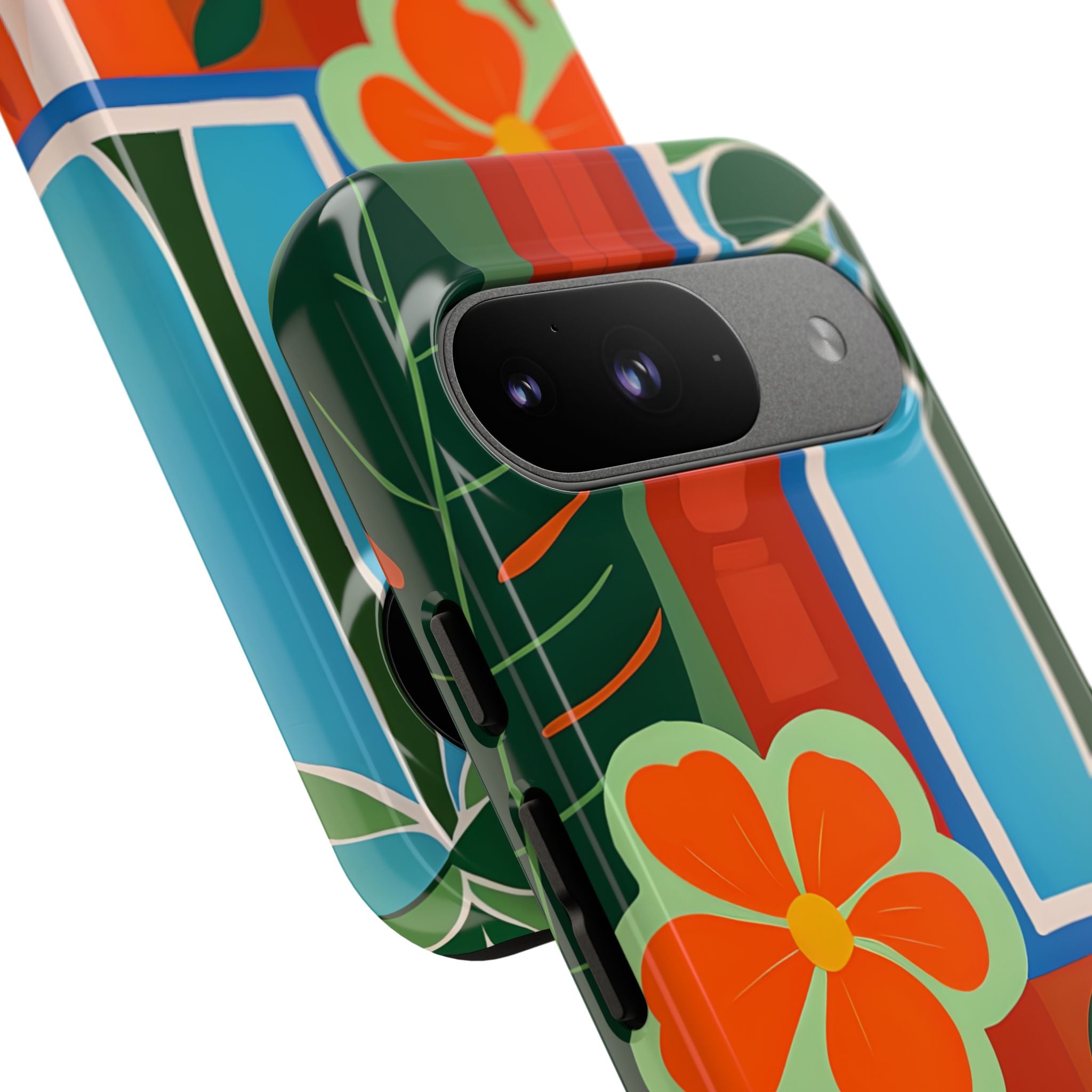 Vivid Jungle Collage · Tough