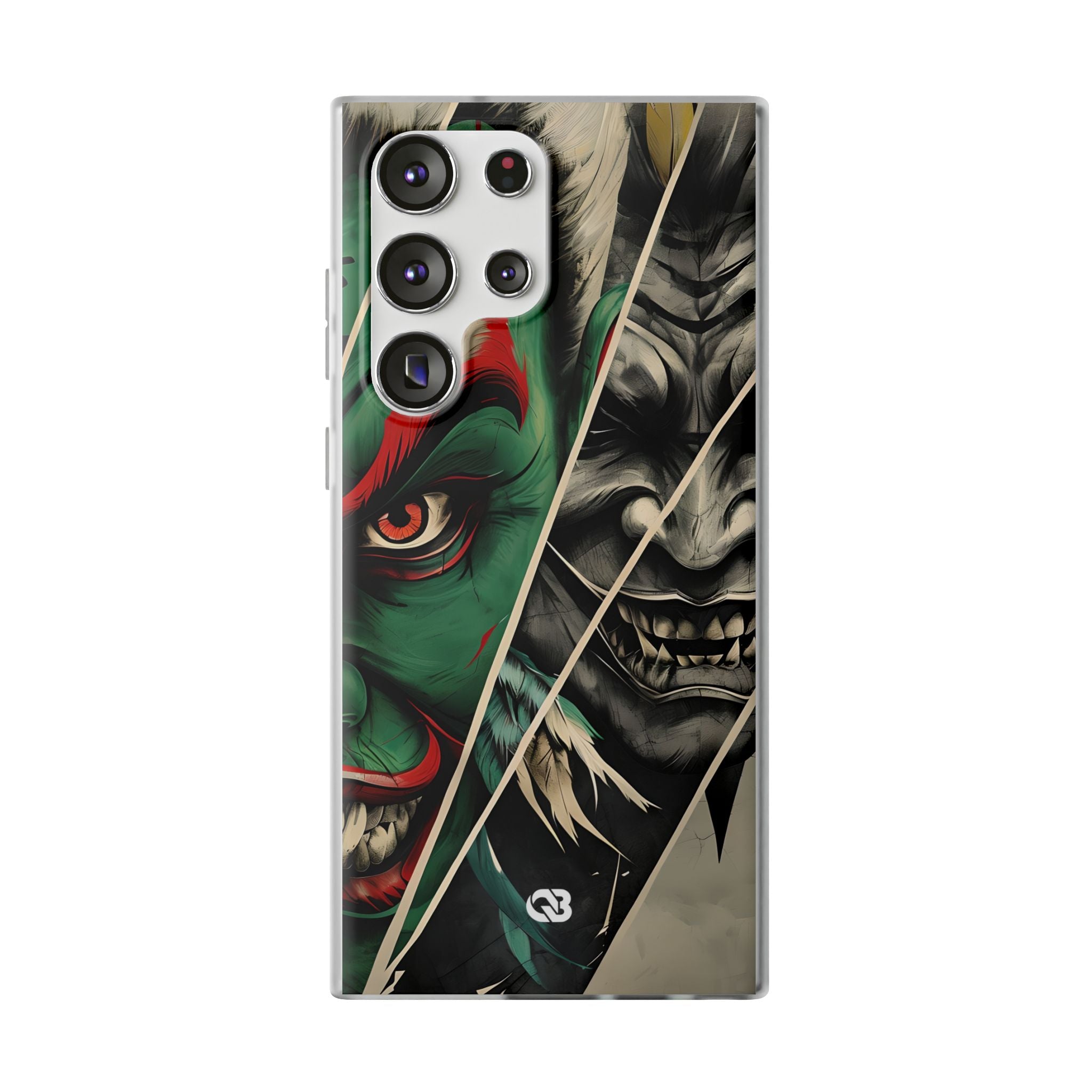 Emerald Oni Grin · Soft Handyhülle für Samsung