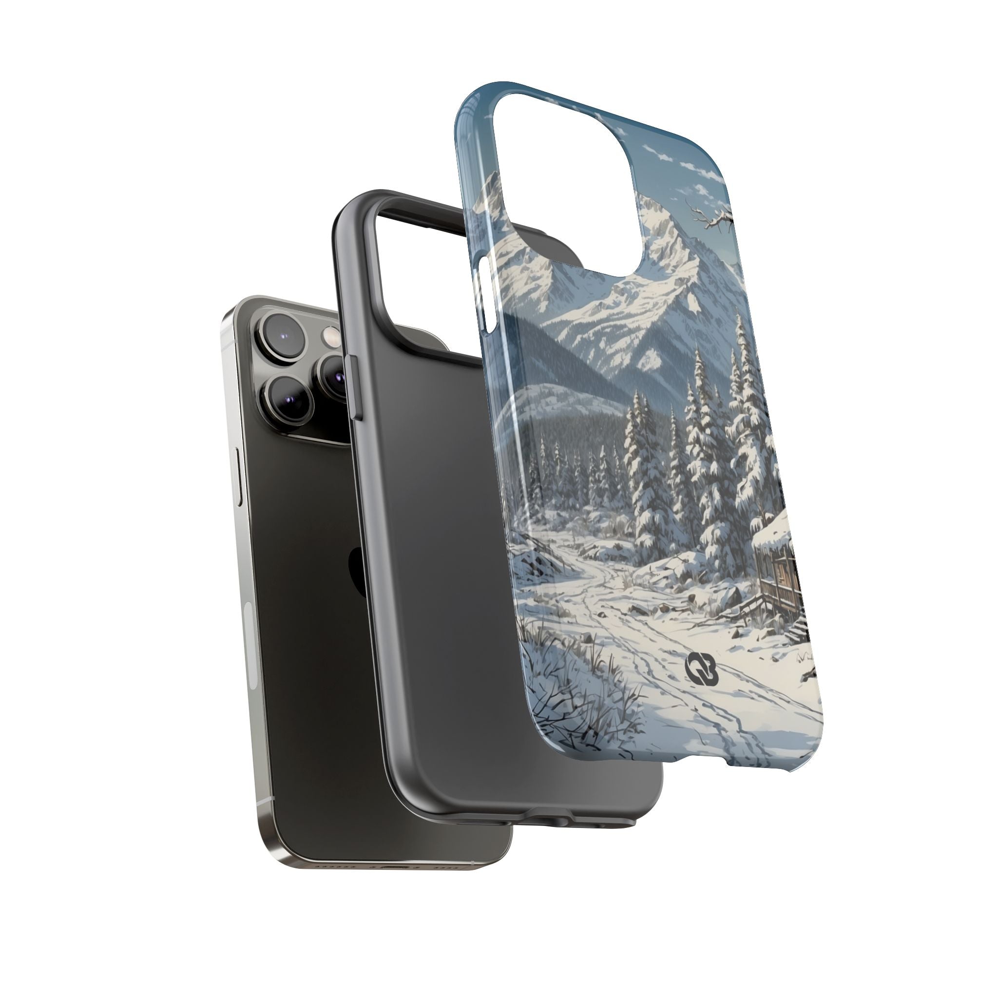 Frozen Ridge Valley · Tough Phone Case for iPhone