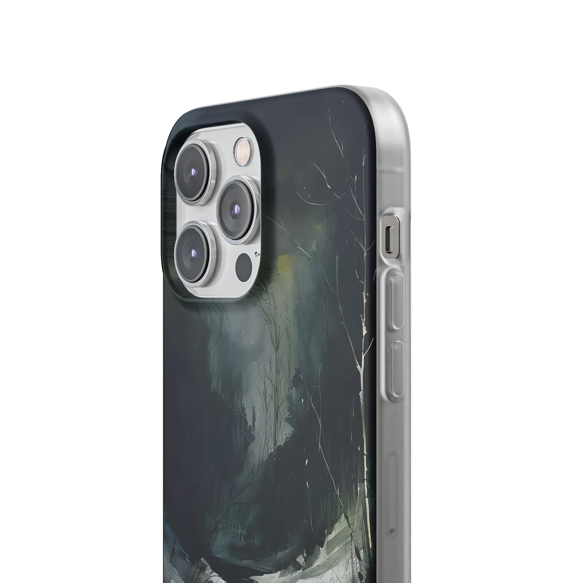 Midnight Winter Hollow · Soft Phone Case for iPhone