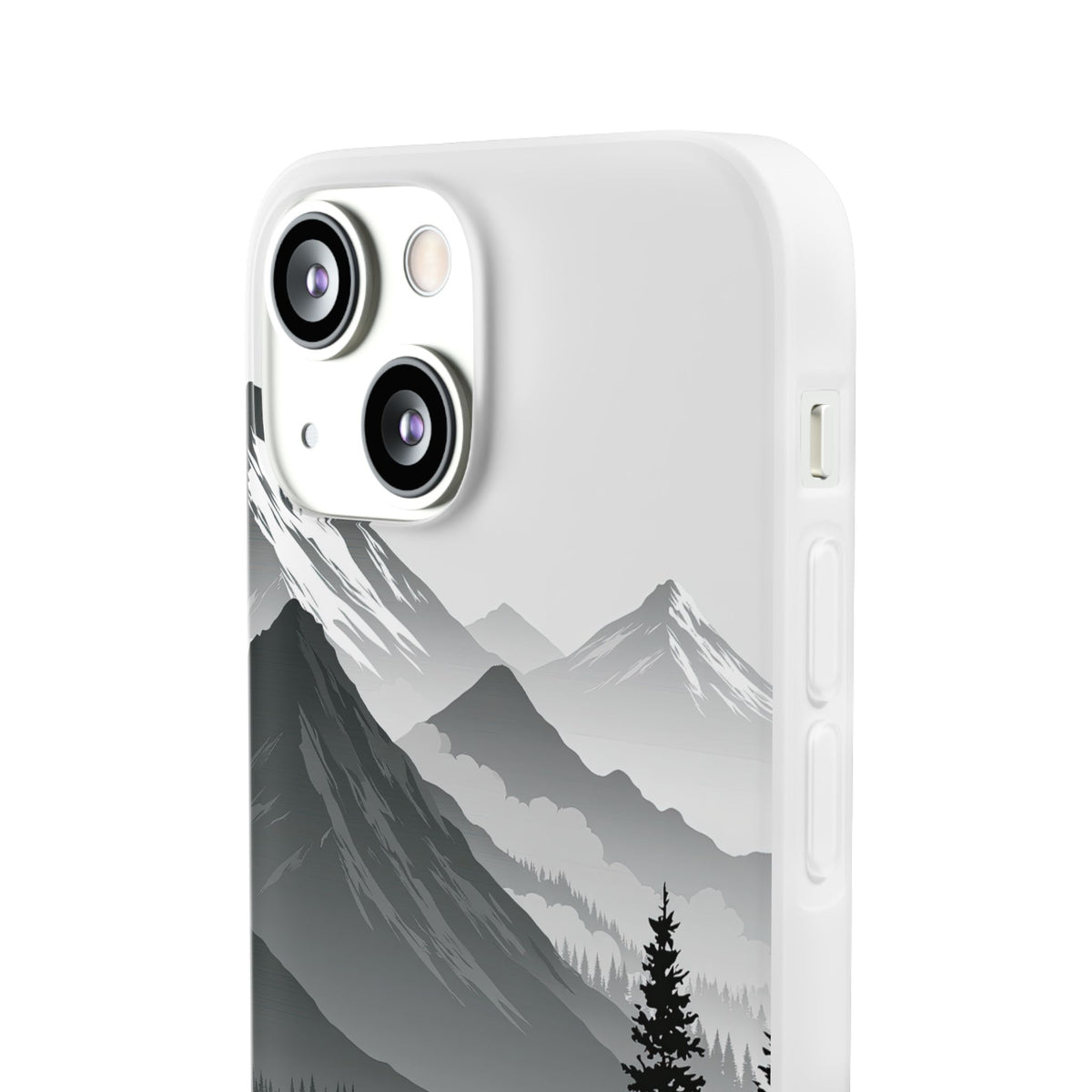 Alpine Horizon · Lite Phone Case for iPhone · Black