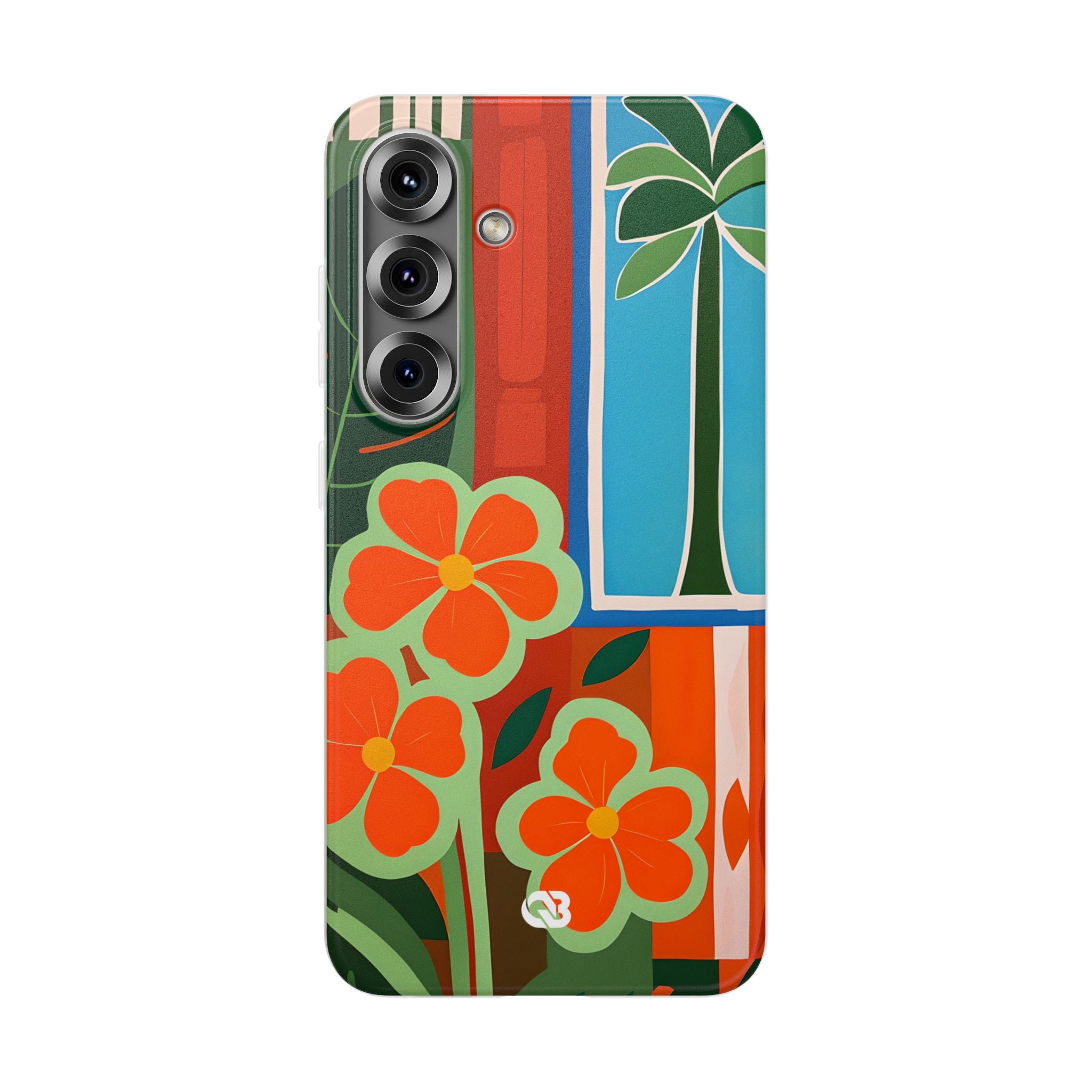 Vivid Jungle Collage · Soft Phone Case for Samsung