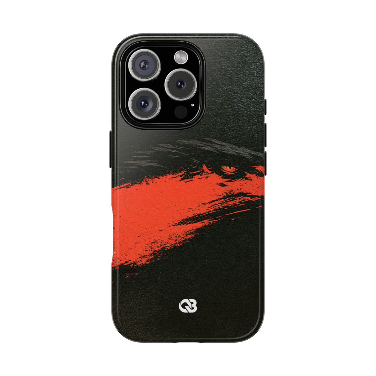 Crimson Raptor Noir · Tough Phone Case for iPhone · Black
