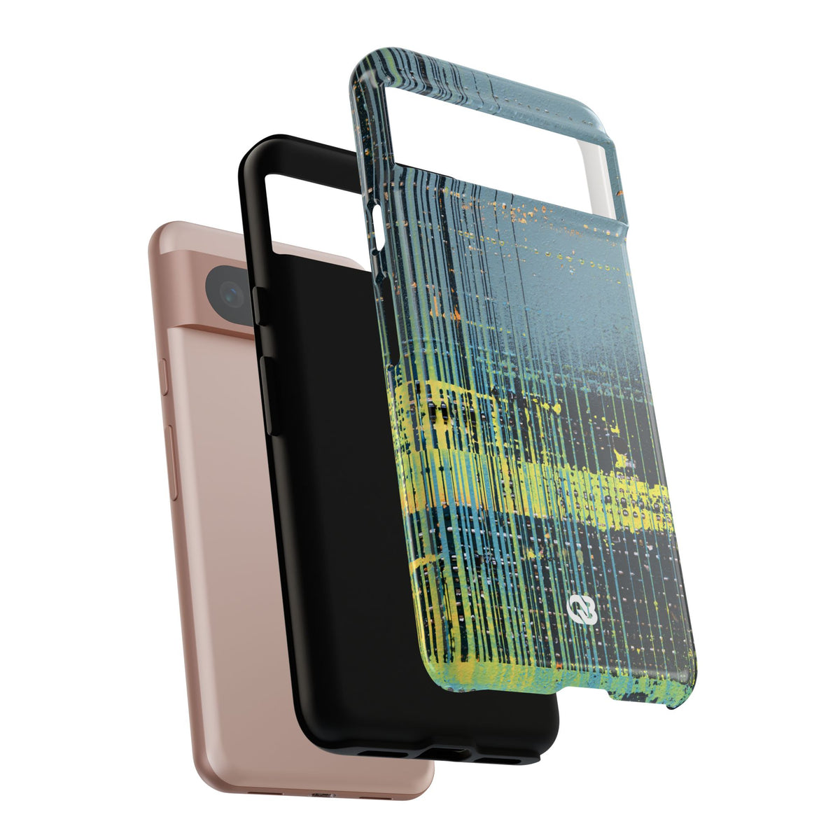 Acid Raster Circuit · Tough Phone Case for Pixel · Teal
