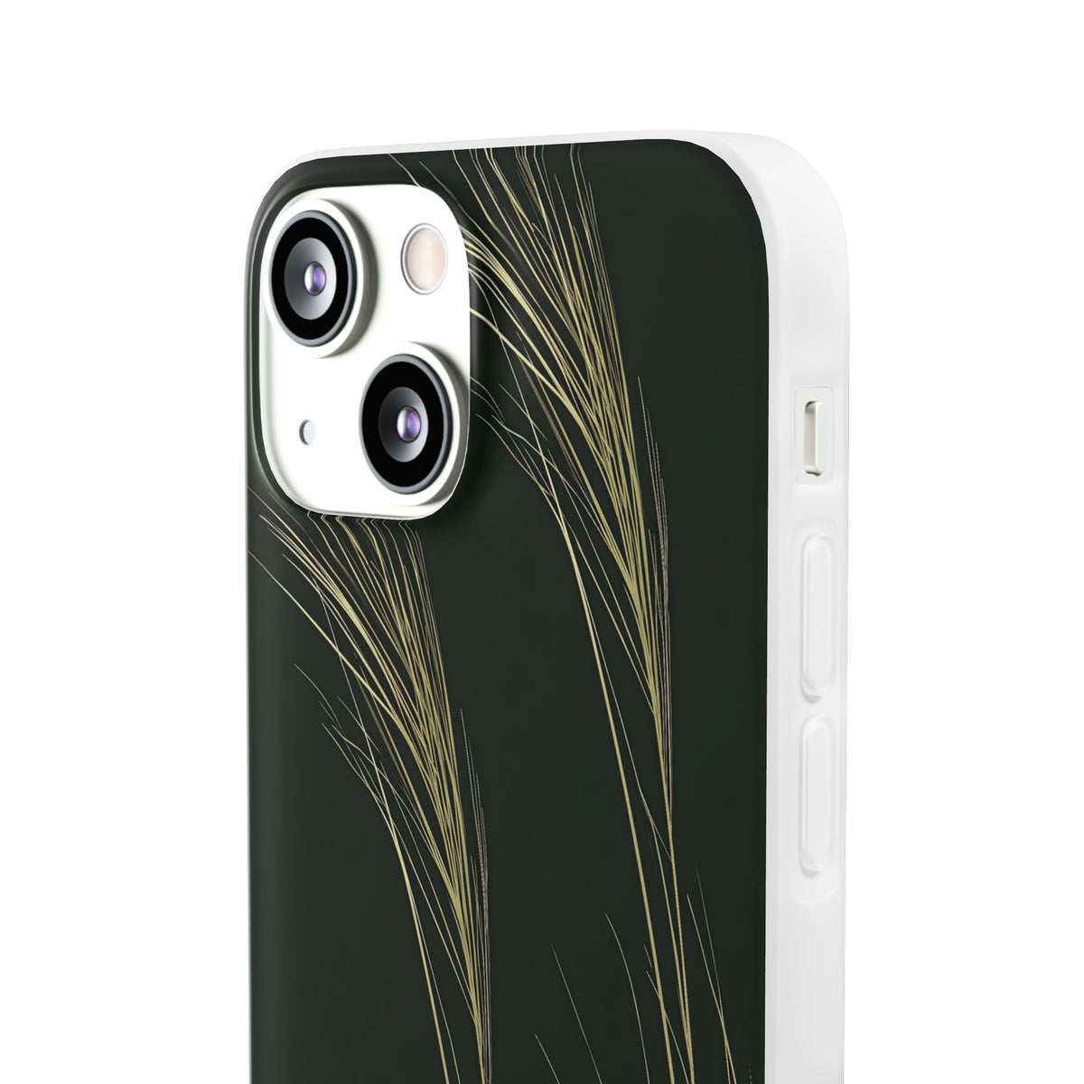 Golden Whispering Reeds · Lite Phone Case for iPhone · Green
