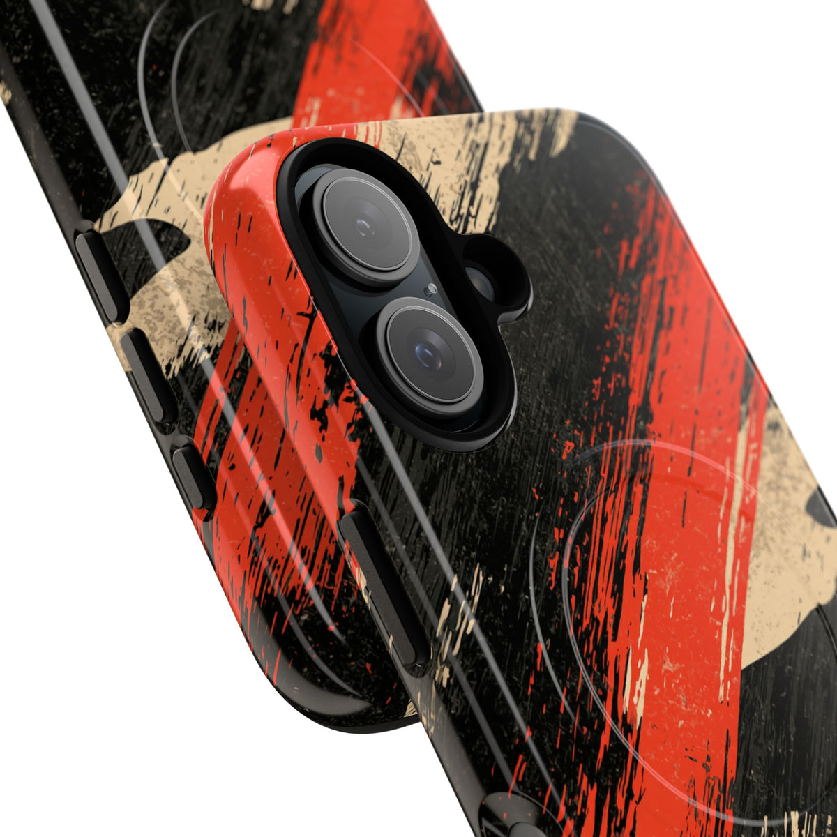 Urban Slash Camo · Tough 2.0 Magnetic Phone Case for iPhone · Black