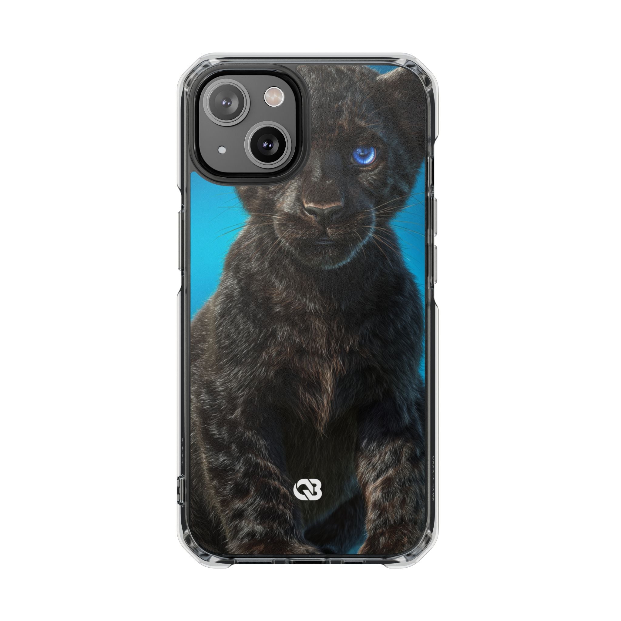 Sapphire Gaze Panther · Impact Phone Cover for iPhone · Magsafe