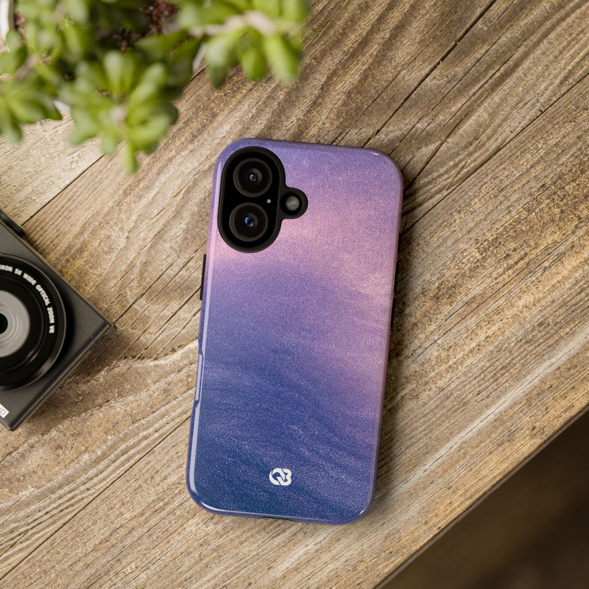 Ethereal Violet Glow · Tough Phone Case for iPhone · Purple