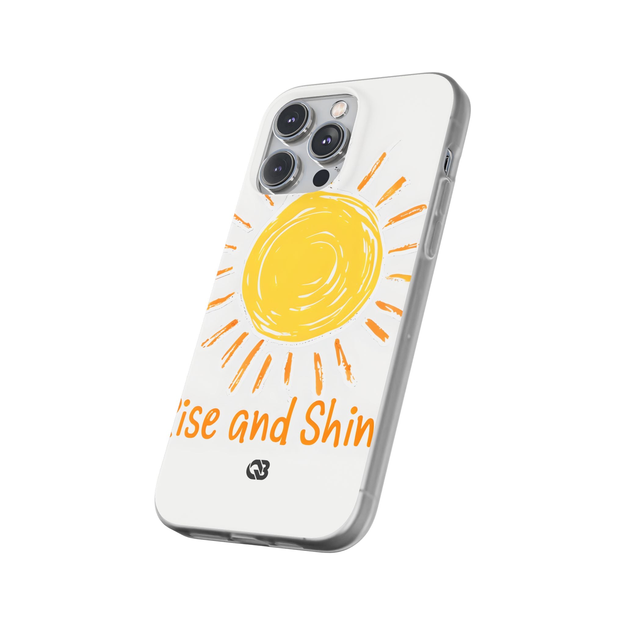 Amber Solar Glow · Soft Phone Case for iPhone