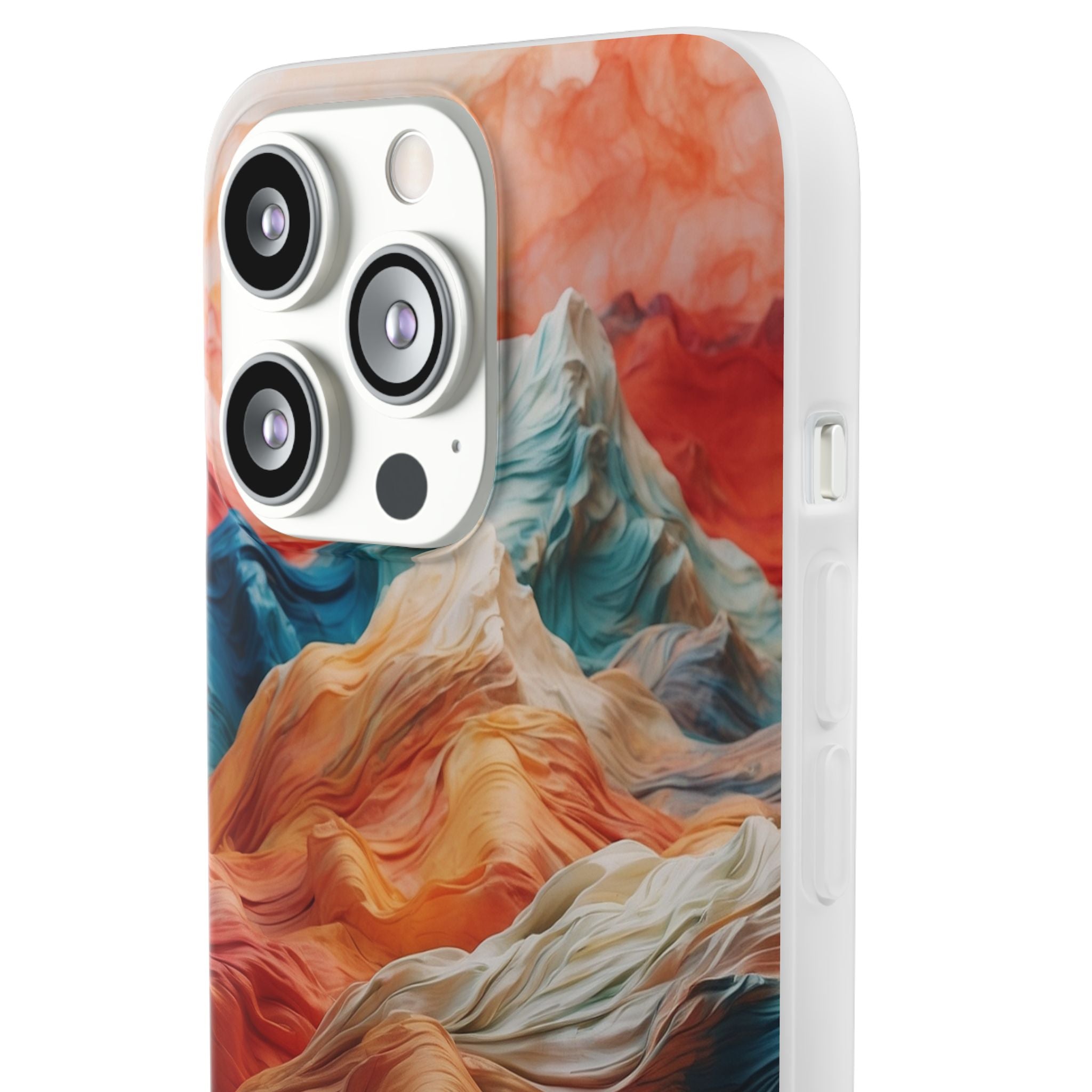 Fabric Peaks Cream iPhone 13 Pro - Mjuk