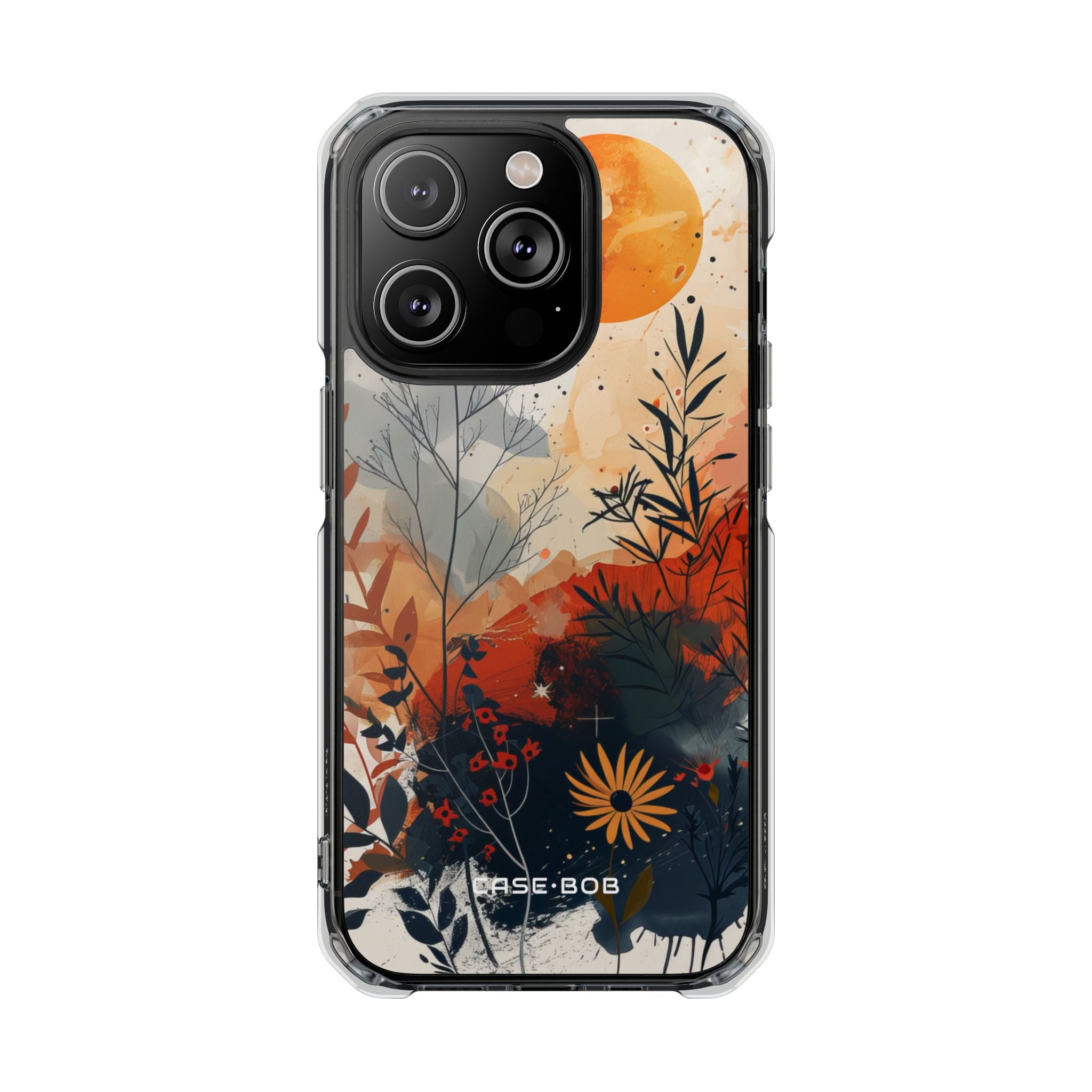 Orange Solstice iPhone 14 Pro Case - Impact