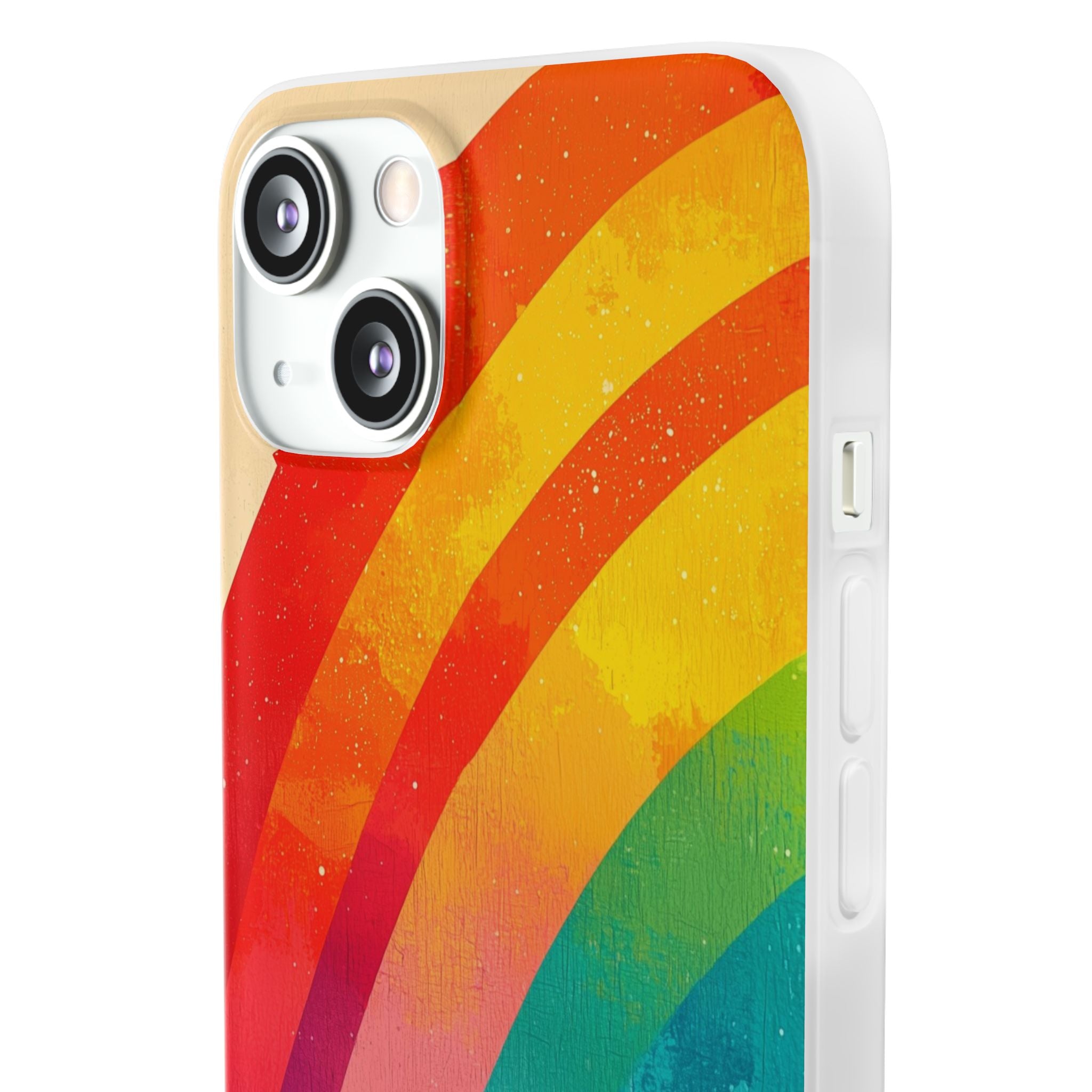 Textured Rainbow Arc iPhone 13 - Soft
