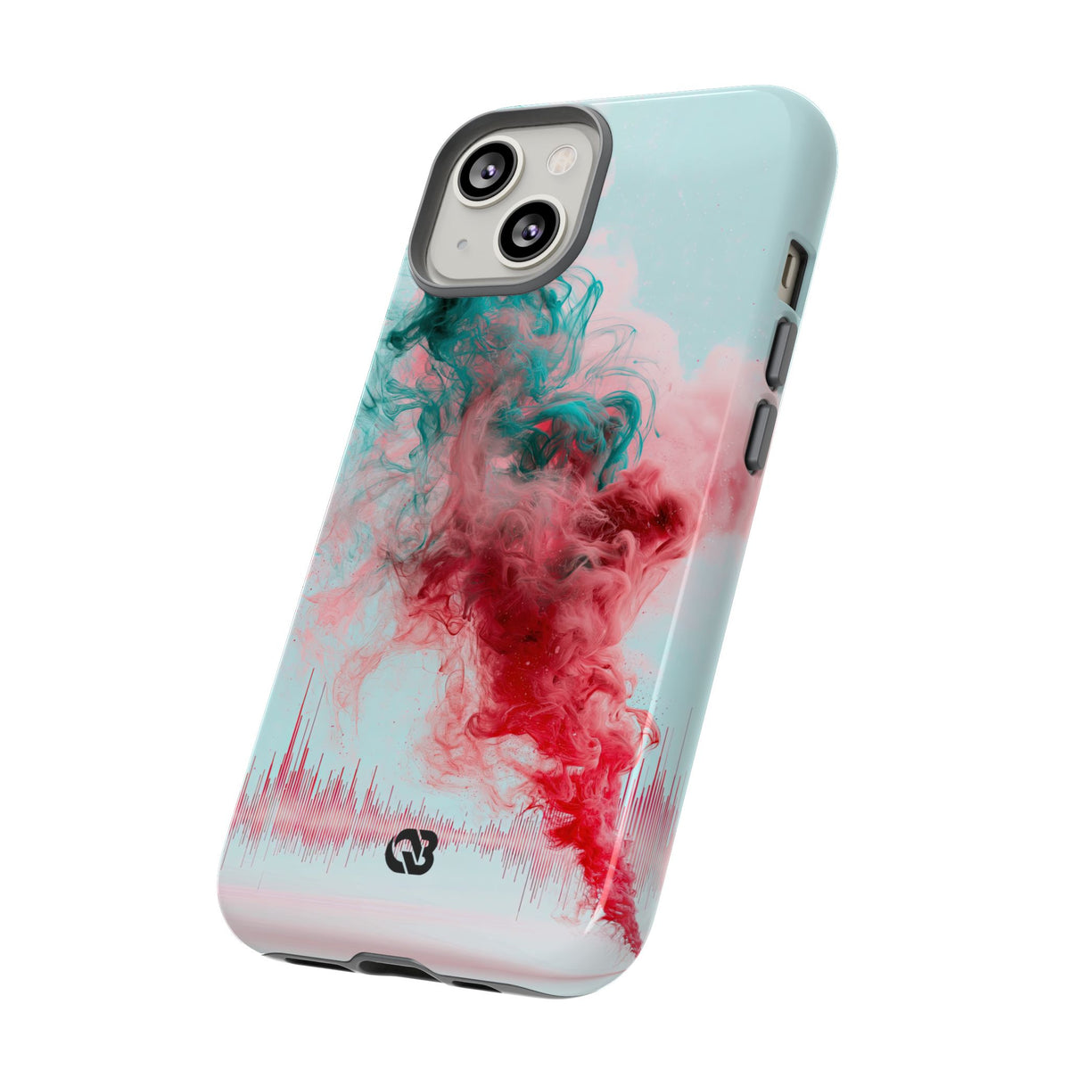 Sonic Bloom · Tough Phone Case for iPhone · Red