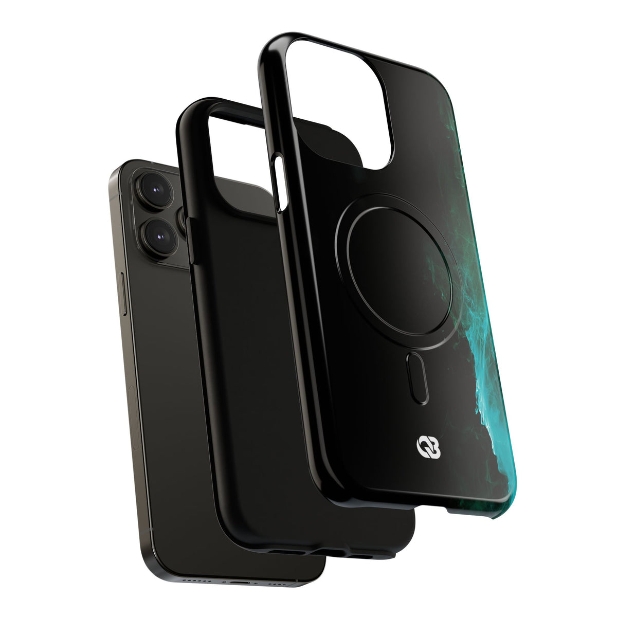 Luminous Plume · Tough 2.0 Magnetic Phone Case for iPhone · Teal